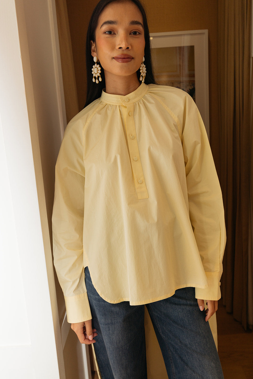 PLAN C | HIGHLOW BLOUSE | WOMEN'S LUXURY DESIGNER CLOTHING, SHOES, HANDBAGS & JEWELRY | CAPITOL CHARLOTTE, NC & BRENTWOOD, CA