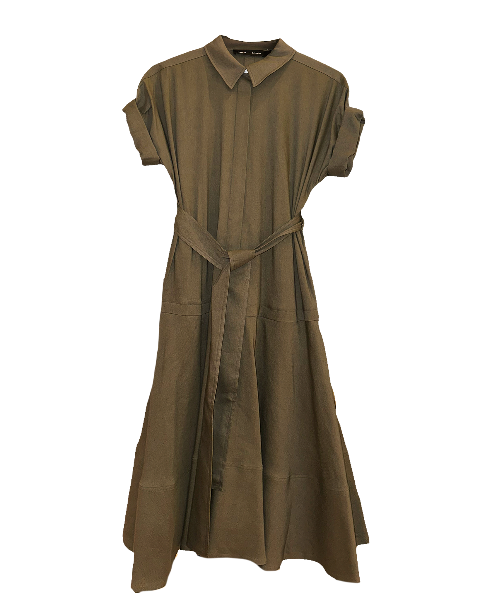 PROENZA SCHOULER | SHORT SLEEVE SCOTTIE DRESS