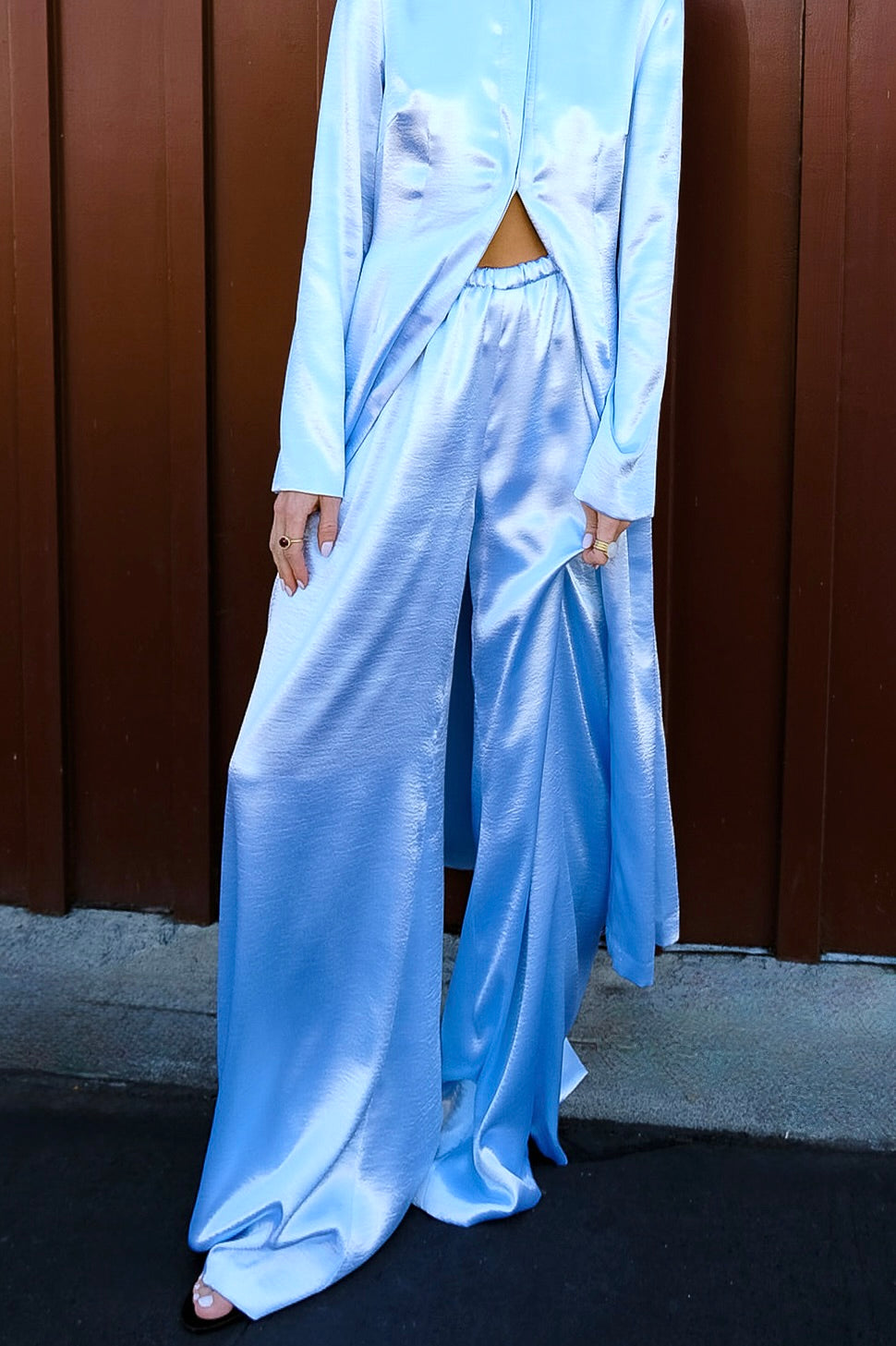 MARKARIAN | HAMMERED SATIN HEIDI PANT
