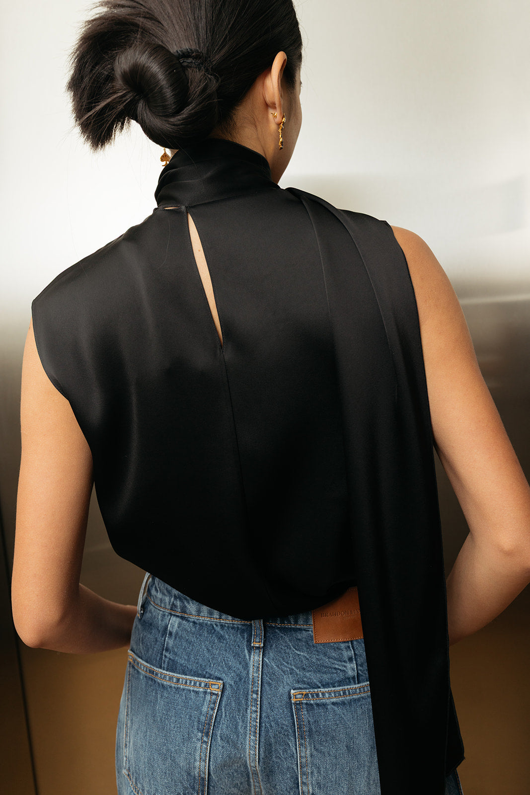 ROKSANDA | SATIN VALI HALTER TOP | WOMEN'S LUXURY DESIGNER CLOTHING, SHOES, HANDBAGS & JEWELRY | CAPITOL CHARLOTTE, NC & BRENTWOOD, CA