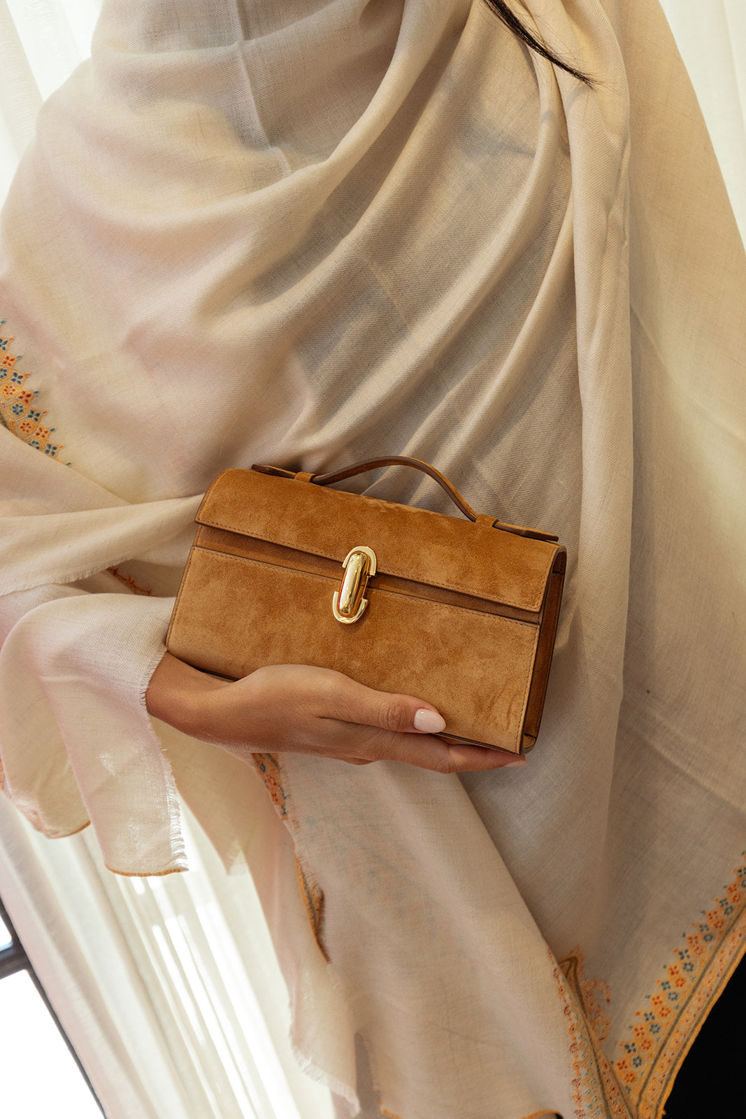 SAVETTE | SUEDE SYMMETRY POCHETE | WOMEN'S LUXURY DESIGNER CLOTHING, SHOES, HANDBAGS & JEWELRY | CAPITOL CHARLOTTE, NC & BRENTWOOD, CA