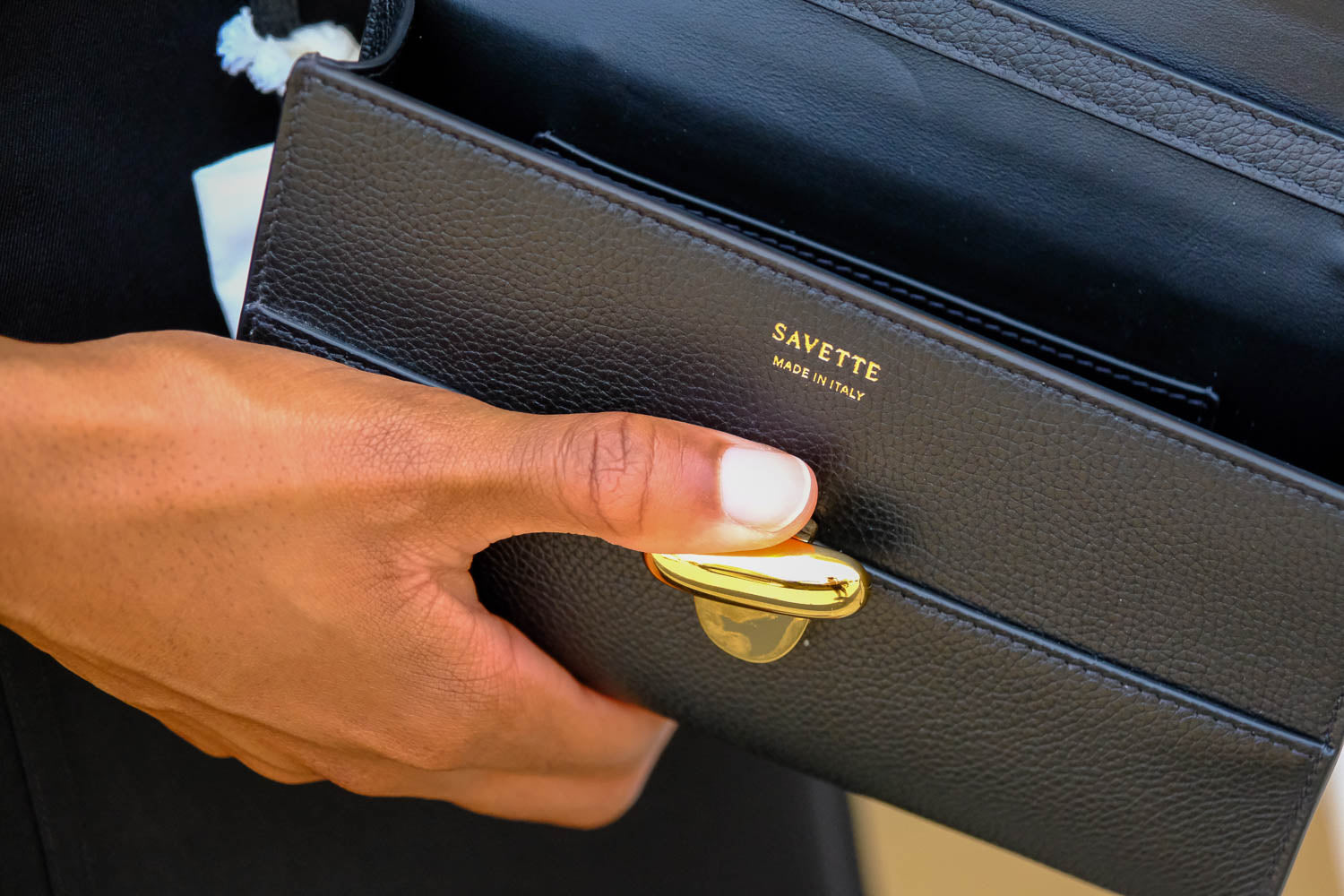 SAVETTE | GRAINED CALF LEATHER SYMMETRY CROSSBODY BAG | WOMEN'S LUXURY DESIGNER CLOTHING, SHOES, HANDBAGS & JEWELRY | CAPITOL CHARLOTTE, NC & BRENTWOOD, CA