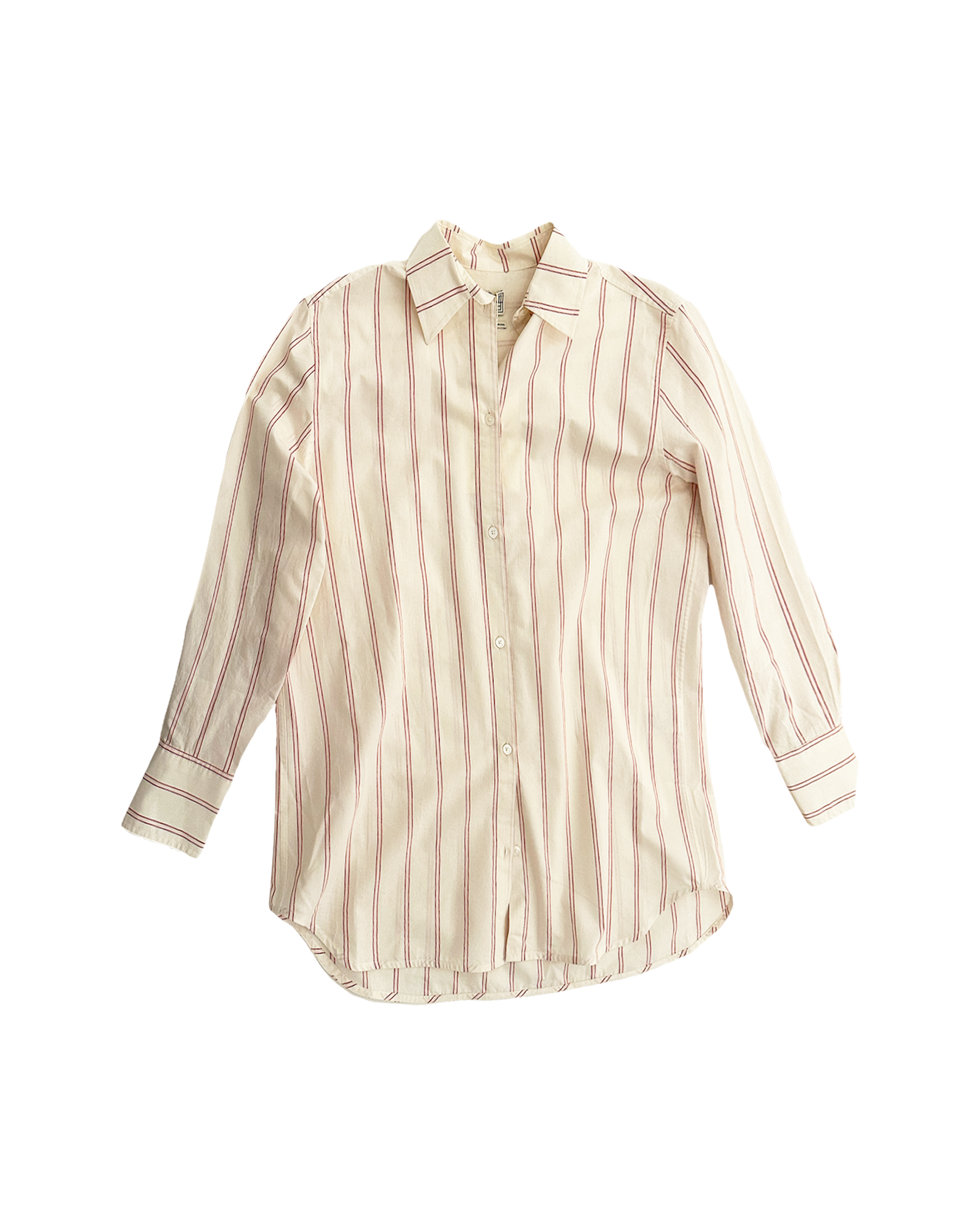 TOTEME | LONG SLEEVE RELAXED STRIPED SHIRT