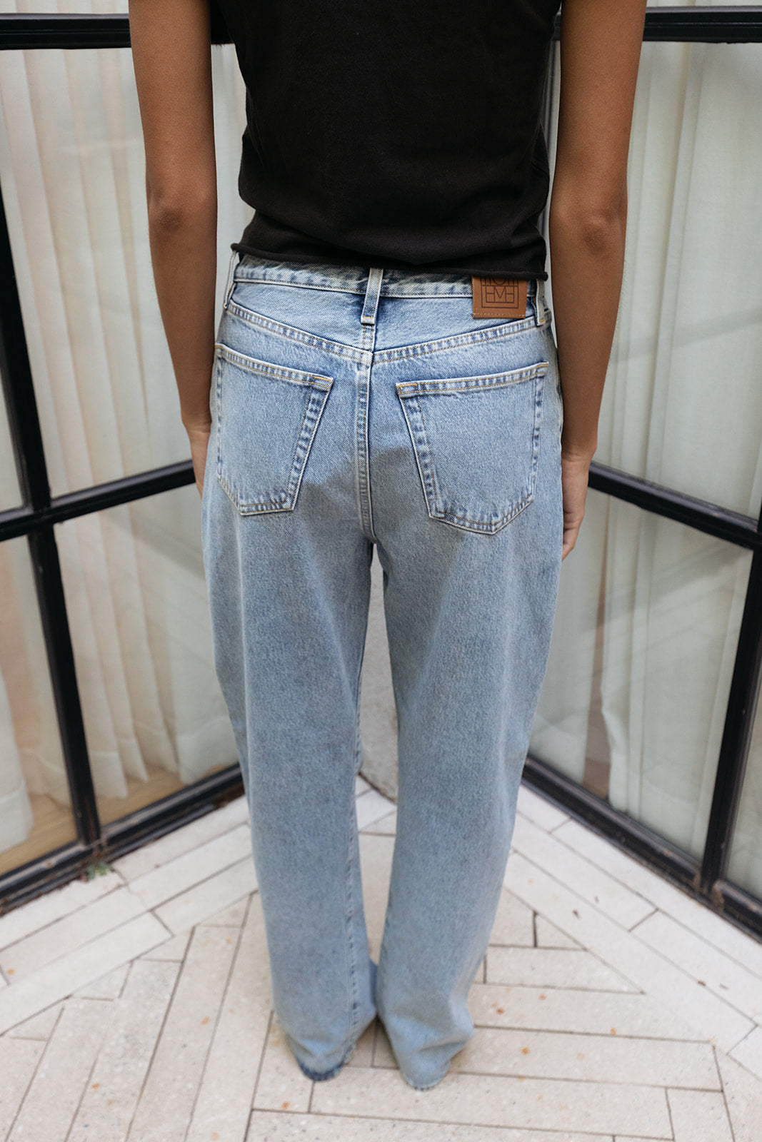 TOTEME | TWISTED SEAM DENIM FULL LENGTH