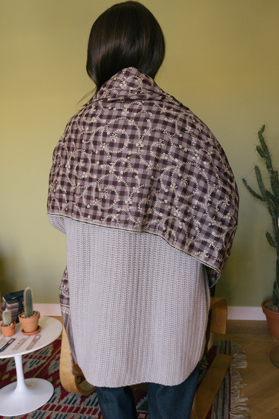 YASER | SWIRL EMB SHAWL 3 | WOMEN'S LUXURY DESIGNER CLOTHING, SHOES, HANDBAGS & JEWELRY | CAPITOL CHARLOTTE, NC & BRENTWOOD, CA