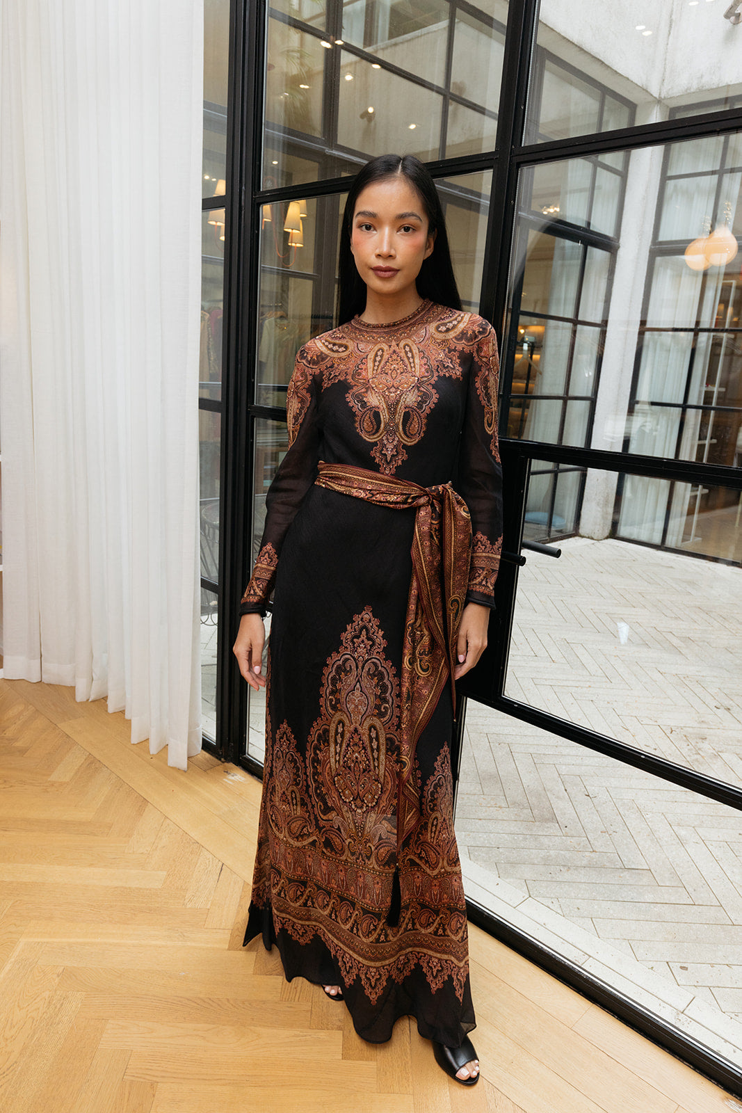 ZIMMERMANN | PRINTED ASCENT SHEATH DRESS | WOMEN'S LUXURY DESIGNER CLOTHING, SHOES, HANDBAGS & JEWELRY | CAPITOL CHARLOTTE, NC & BRENTWOOD, CA