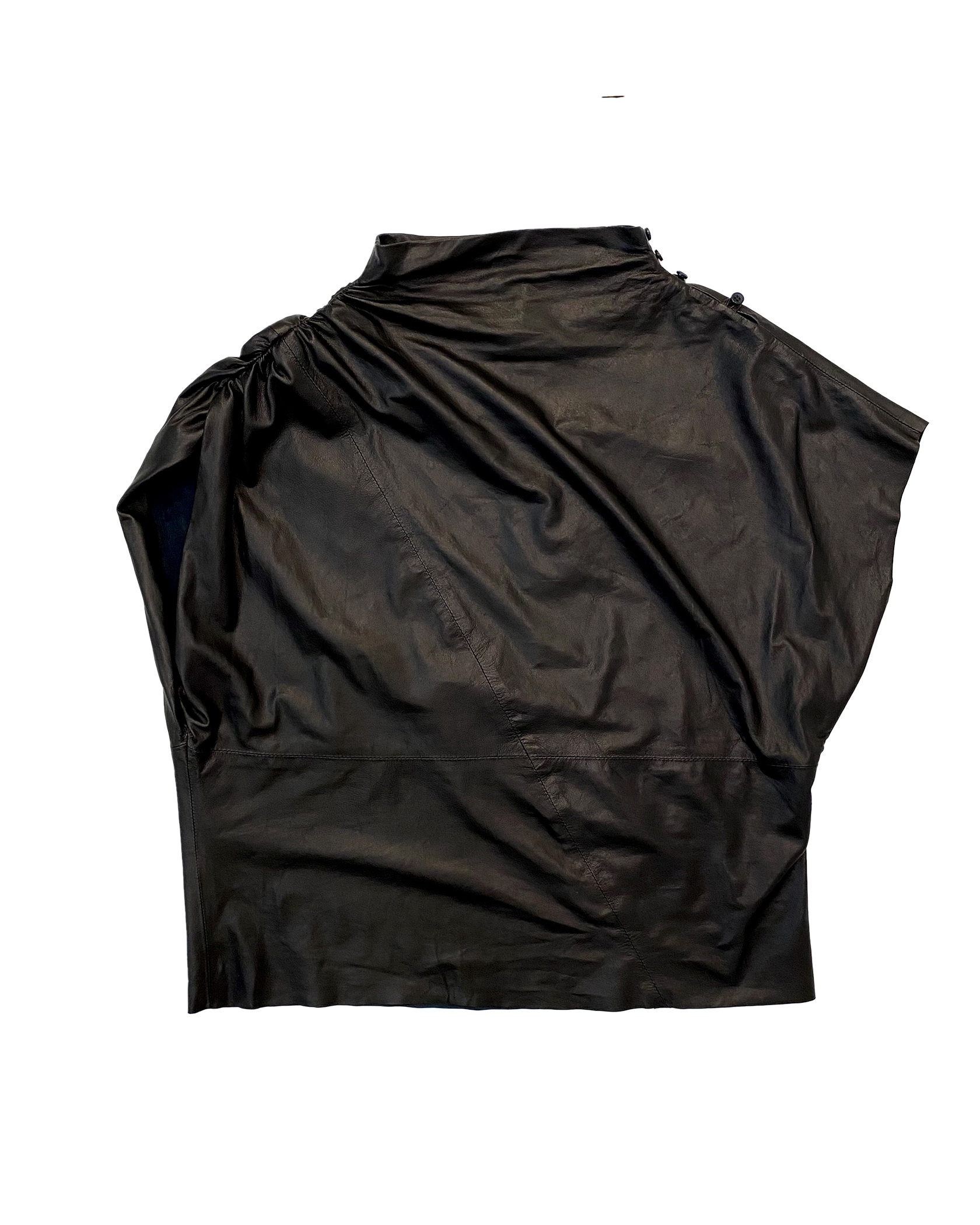 TWP | PAPER LEATHER WISH YOU WOULD TOP