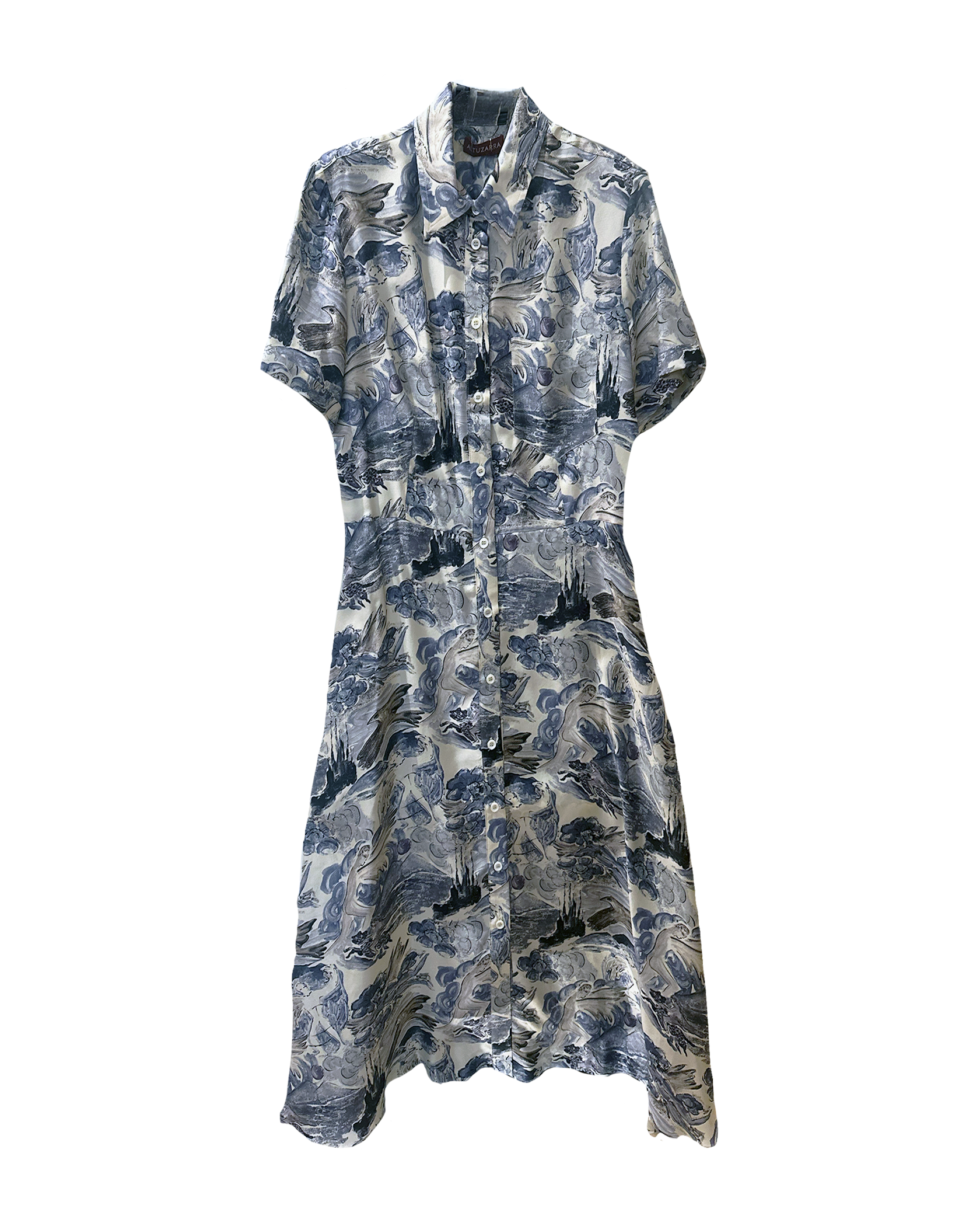 ALTUZARRA | BUTTON DOWN MYTHICAL MIDI DRESS