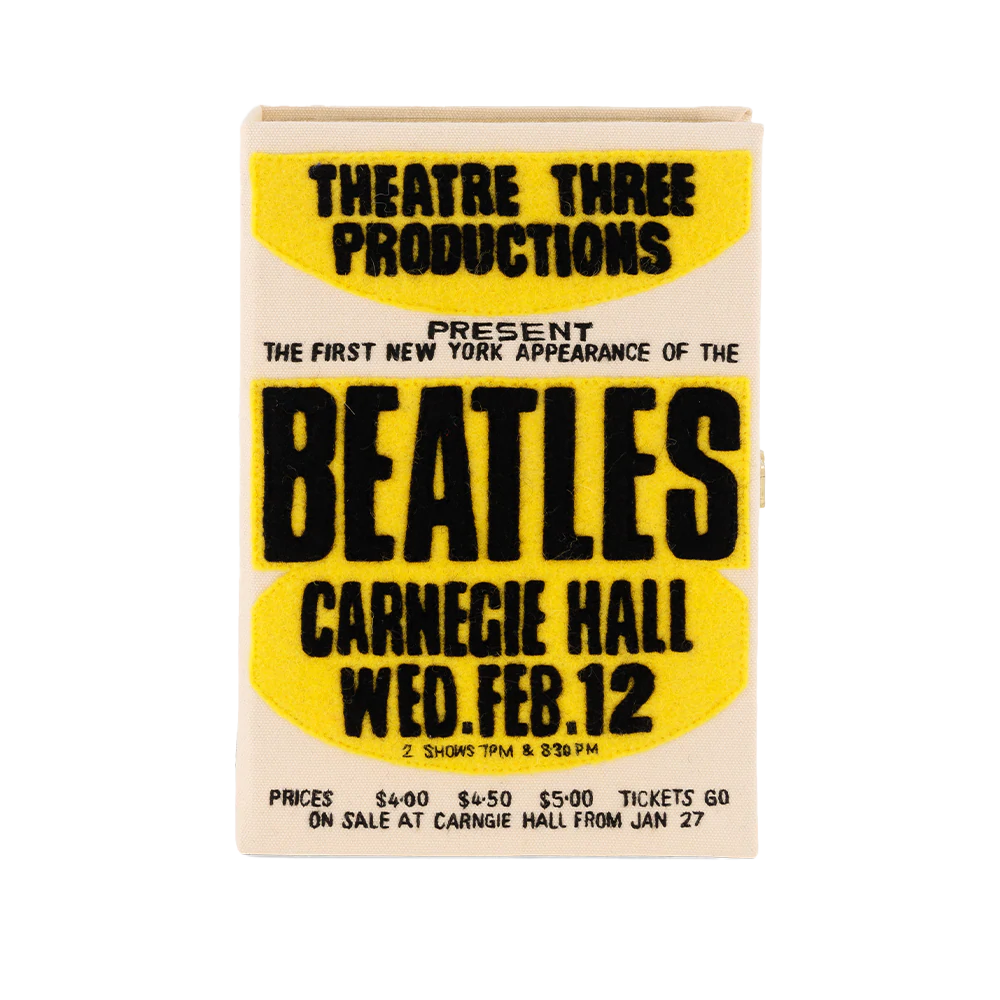 BEATLES NY POSTER CLUTCH