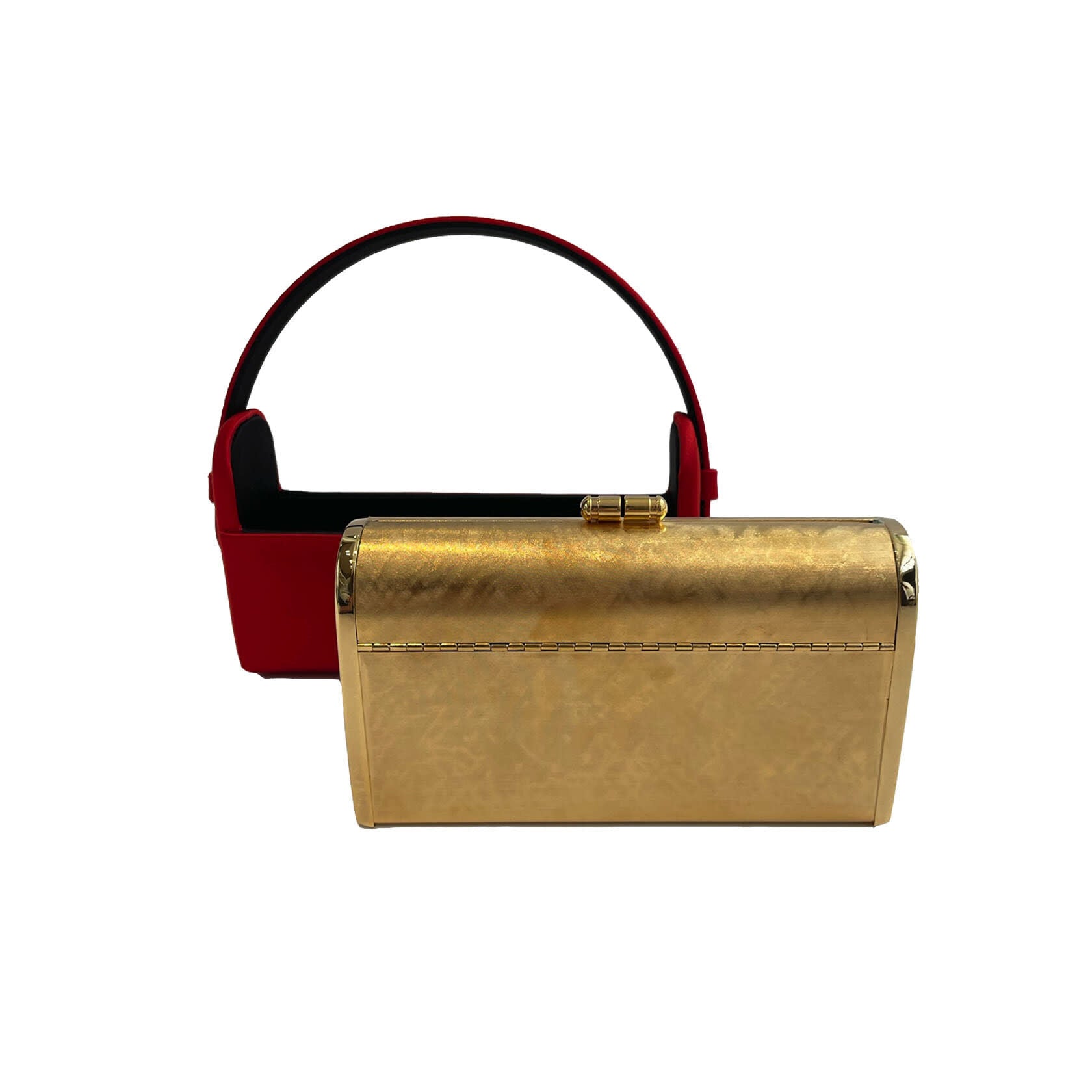 SATIN REGINE CASE WITH  ETCHED GOLD INSERT