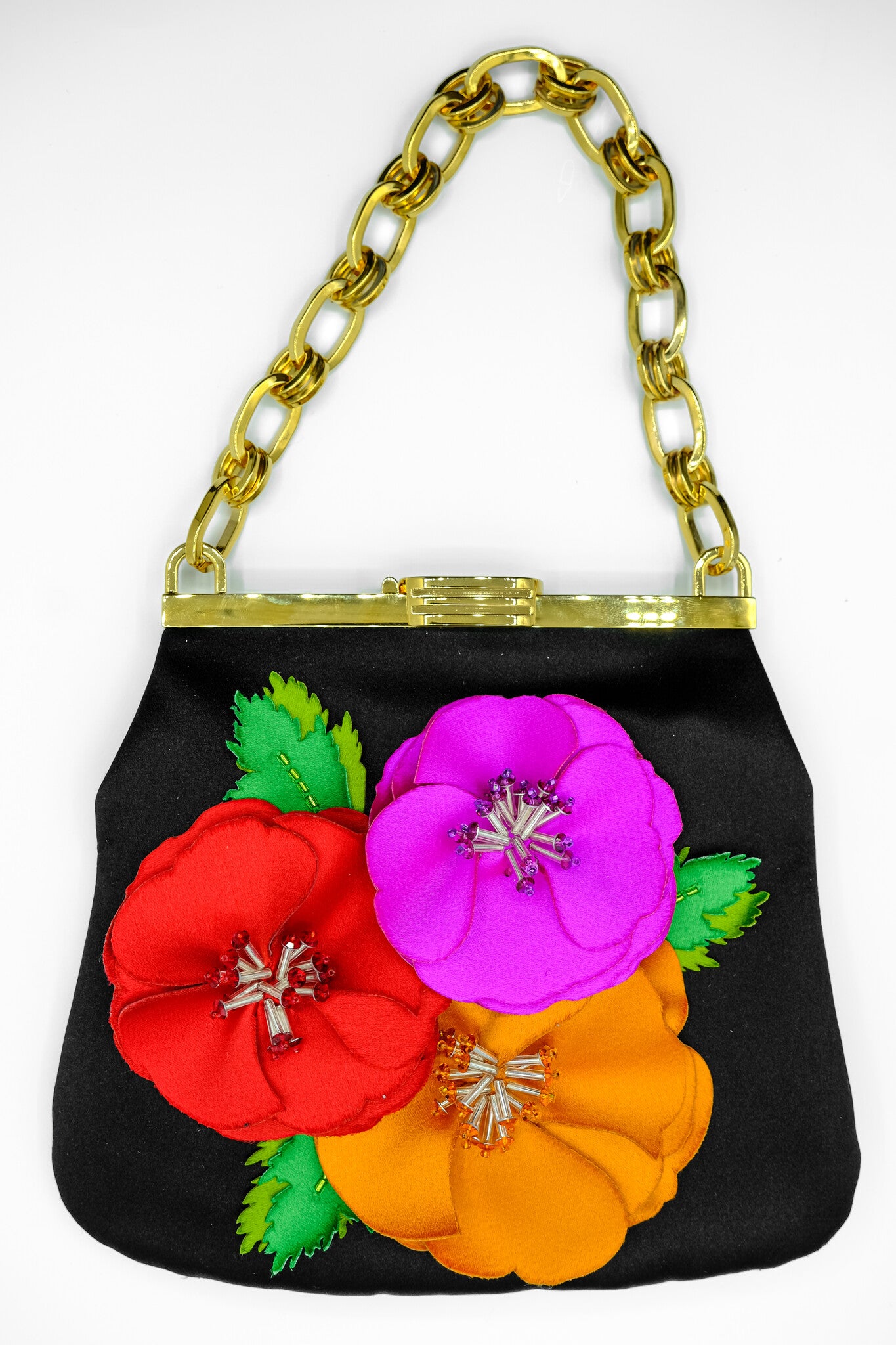 THE CALIFORNIA POPPY EVENING BAG