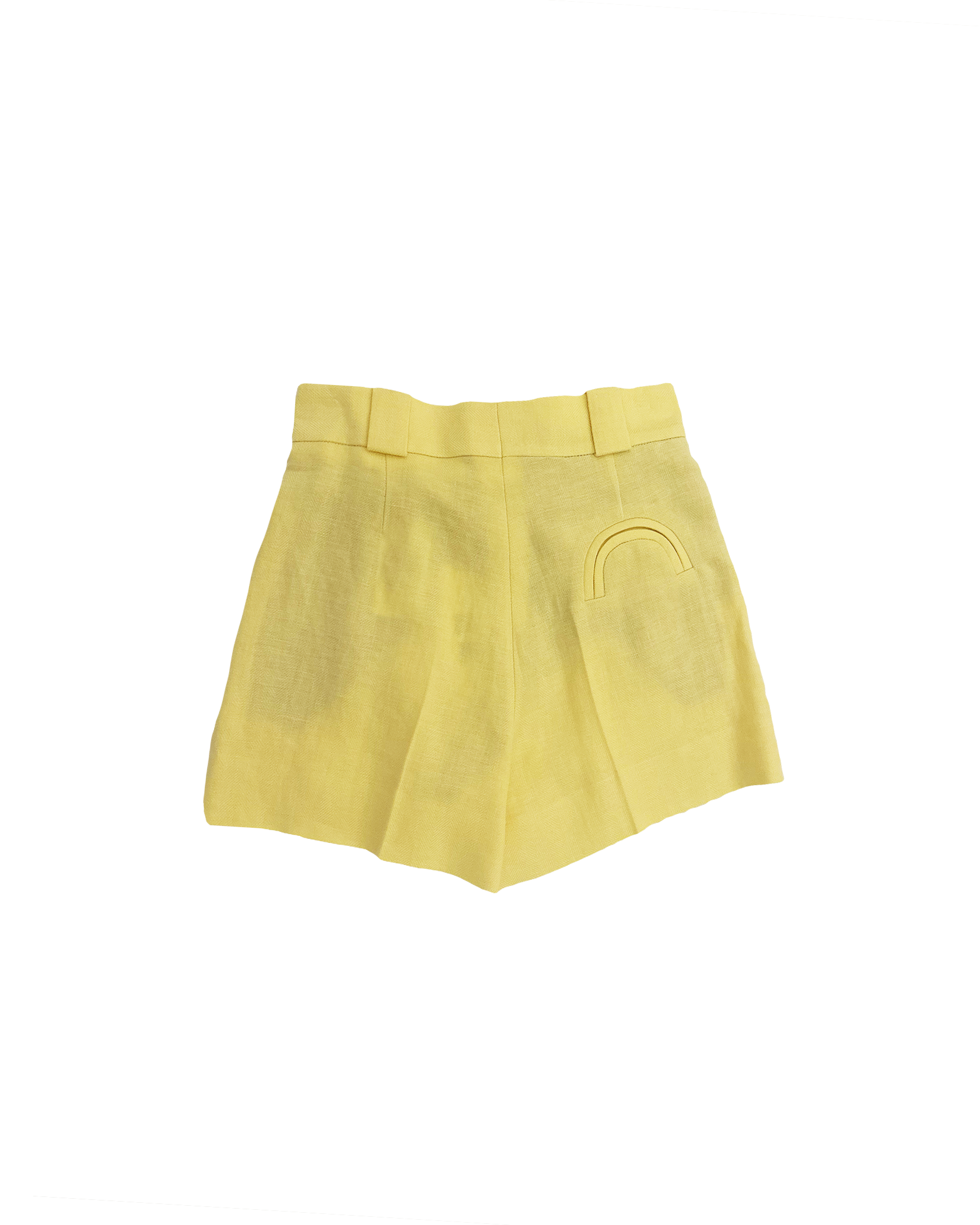 BLAZÉ MILANO | HIGH WAISTED LINEN SHORTS