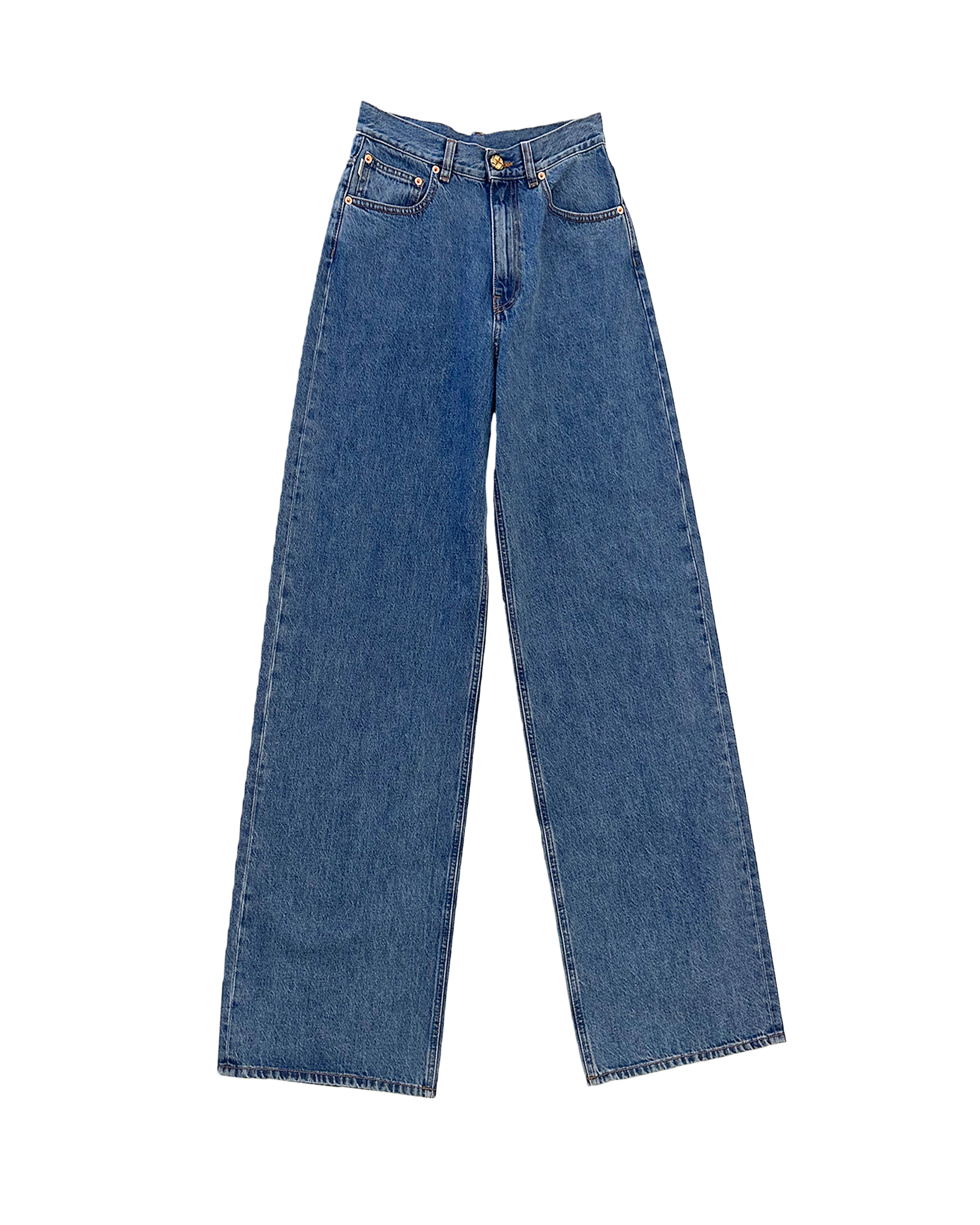 BLAZE MILANO | HIGH WAISTED WIDE LEG JEANS