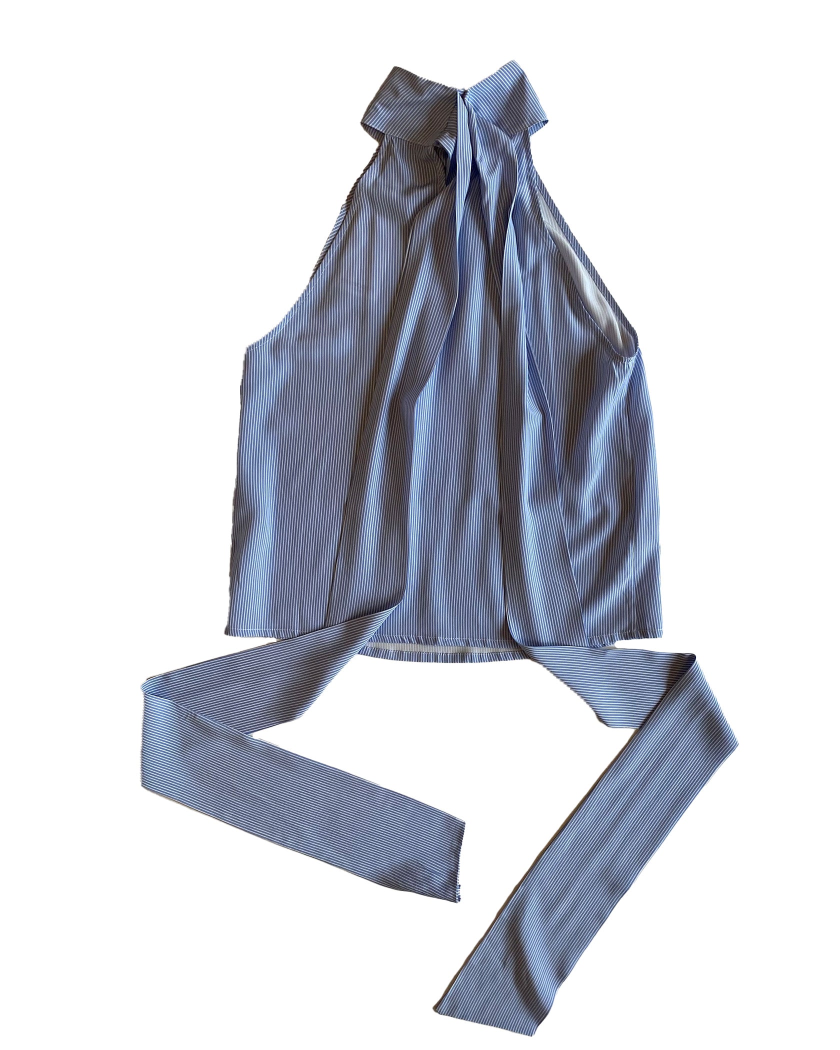 FRANCOISE | STRIPED PUSSYBOW SUSAN BLOUSE