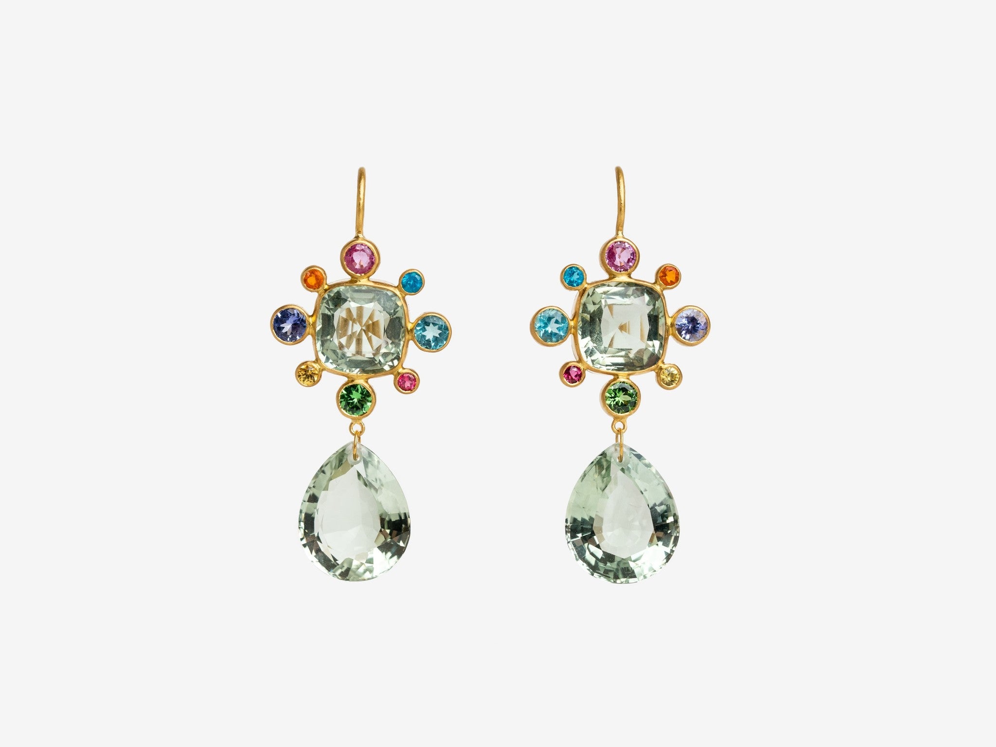 MARIE HÉLÈNE DE TAILLAC | BYZANTINE DROP EARRINGS