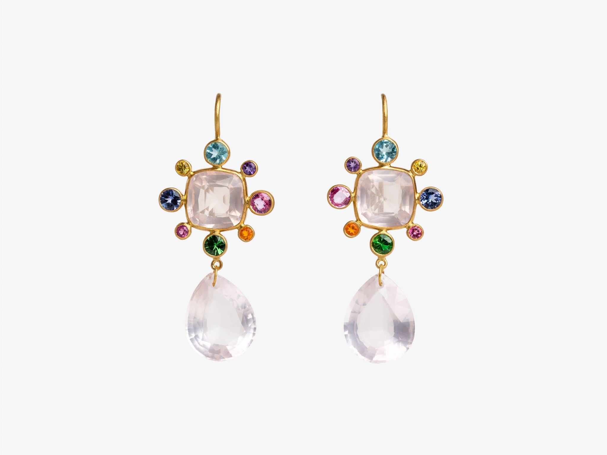 MARIE HÉLÈNE DE TAILLAC | BYZANTINE DROP EARRINGS