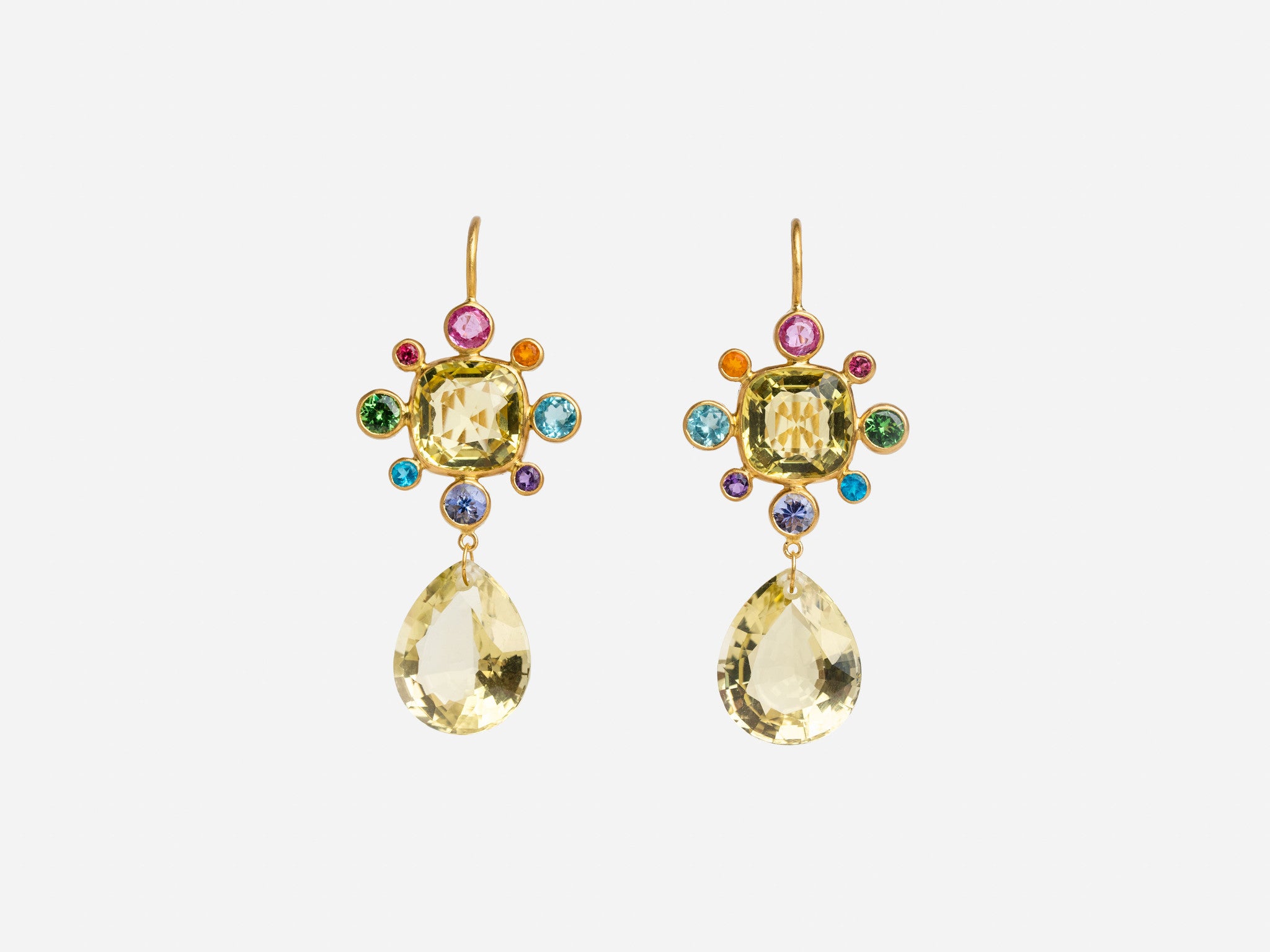 MARIE HÉLÈNE DE TAILLAC | BYZANTINE DROP EARRINGS