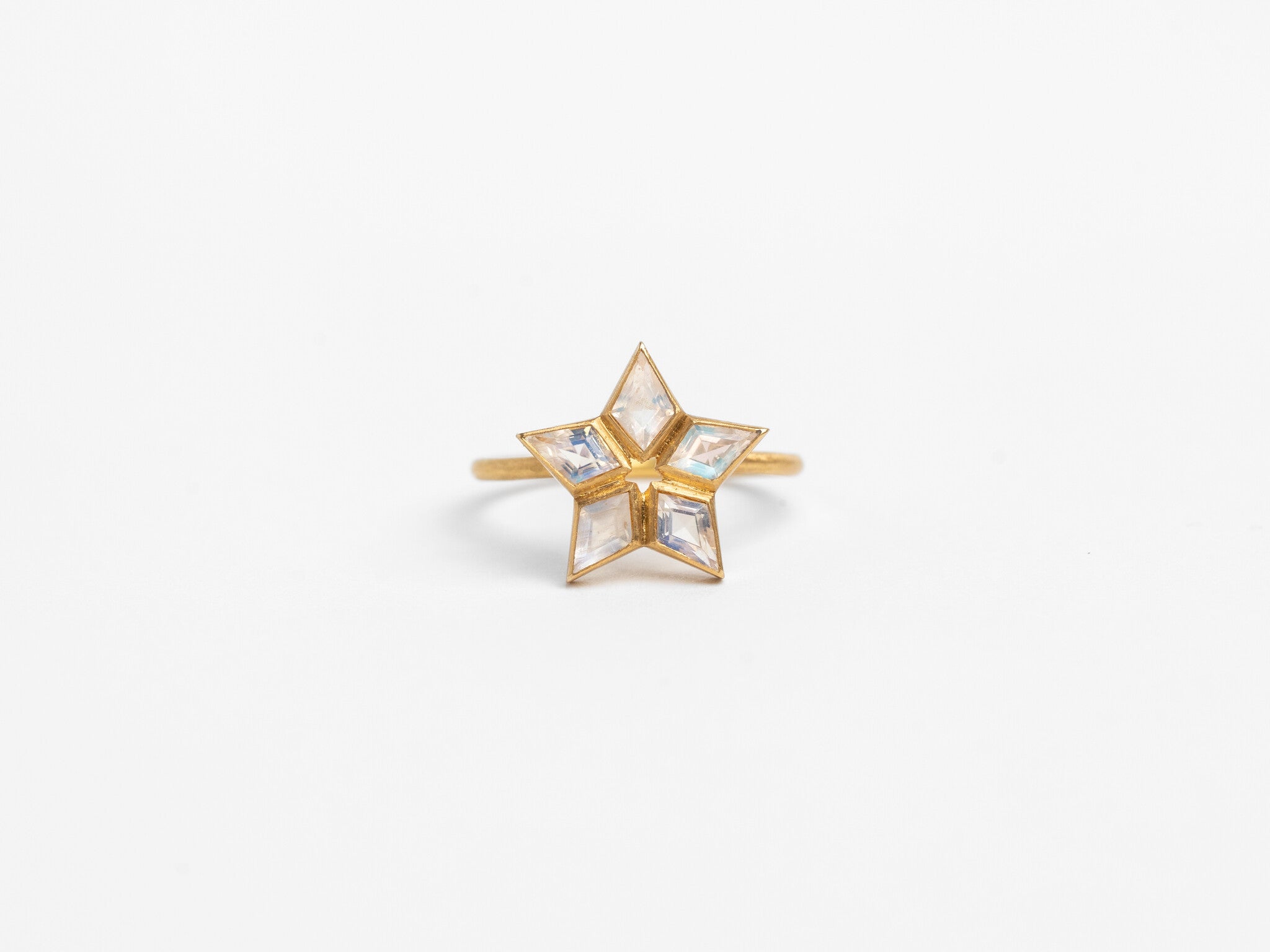 MOONSTONE STAR RING