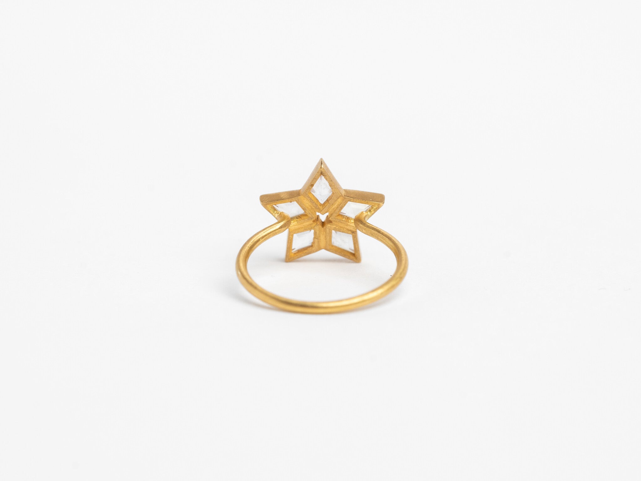 MOONSTONE STAR RING