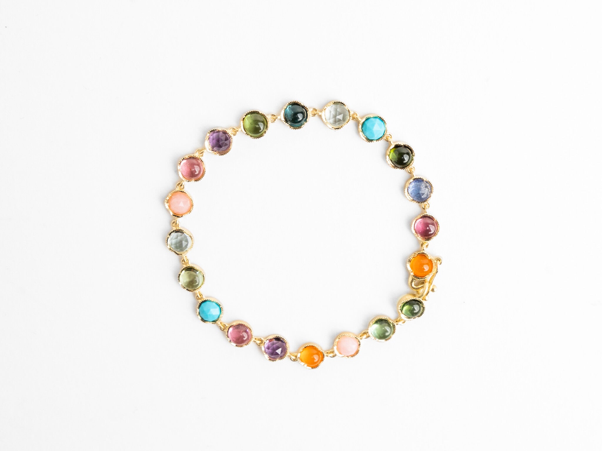 IRENE NEUWIRTH CLASSIC PETITE LINK MULTI BRACELET