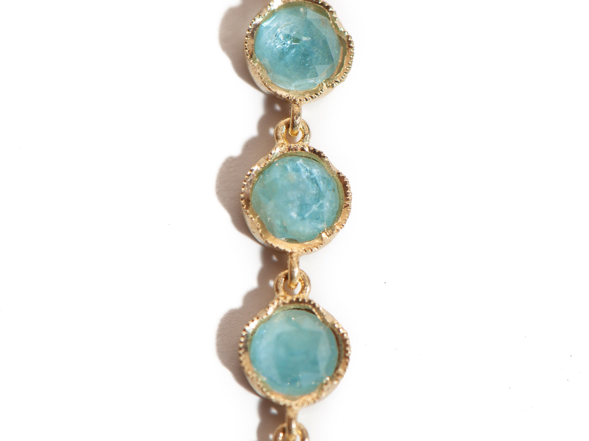 AQUAMARINE PETITE TENNIS BRACELET