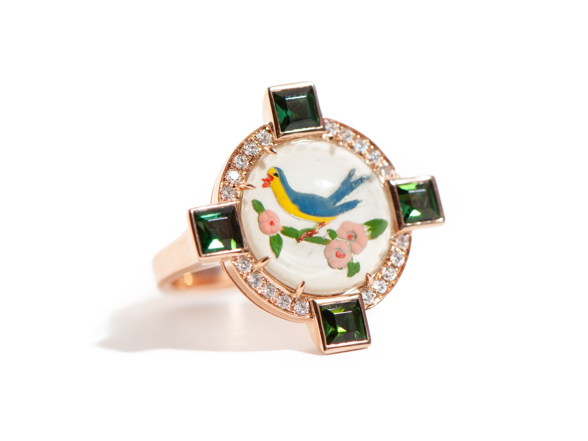 VINTAGE BIRD RING