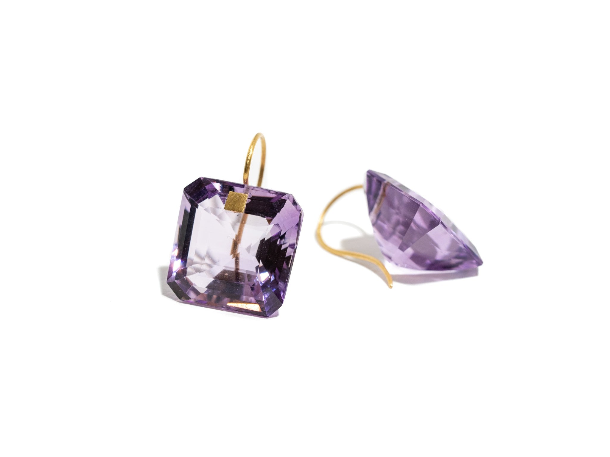 AMETHYST SUMMER EARRINGS