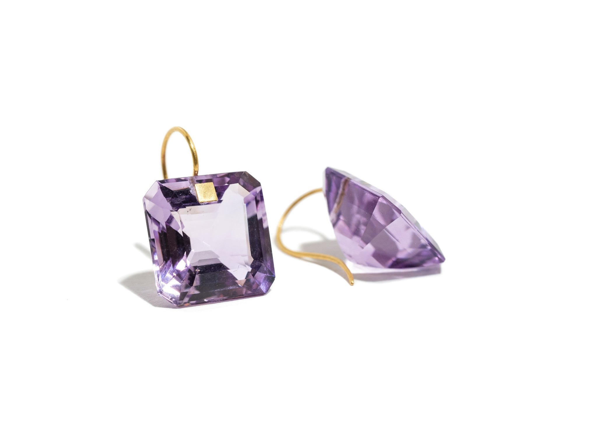 AMETHYST SUMMER EARRINGS