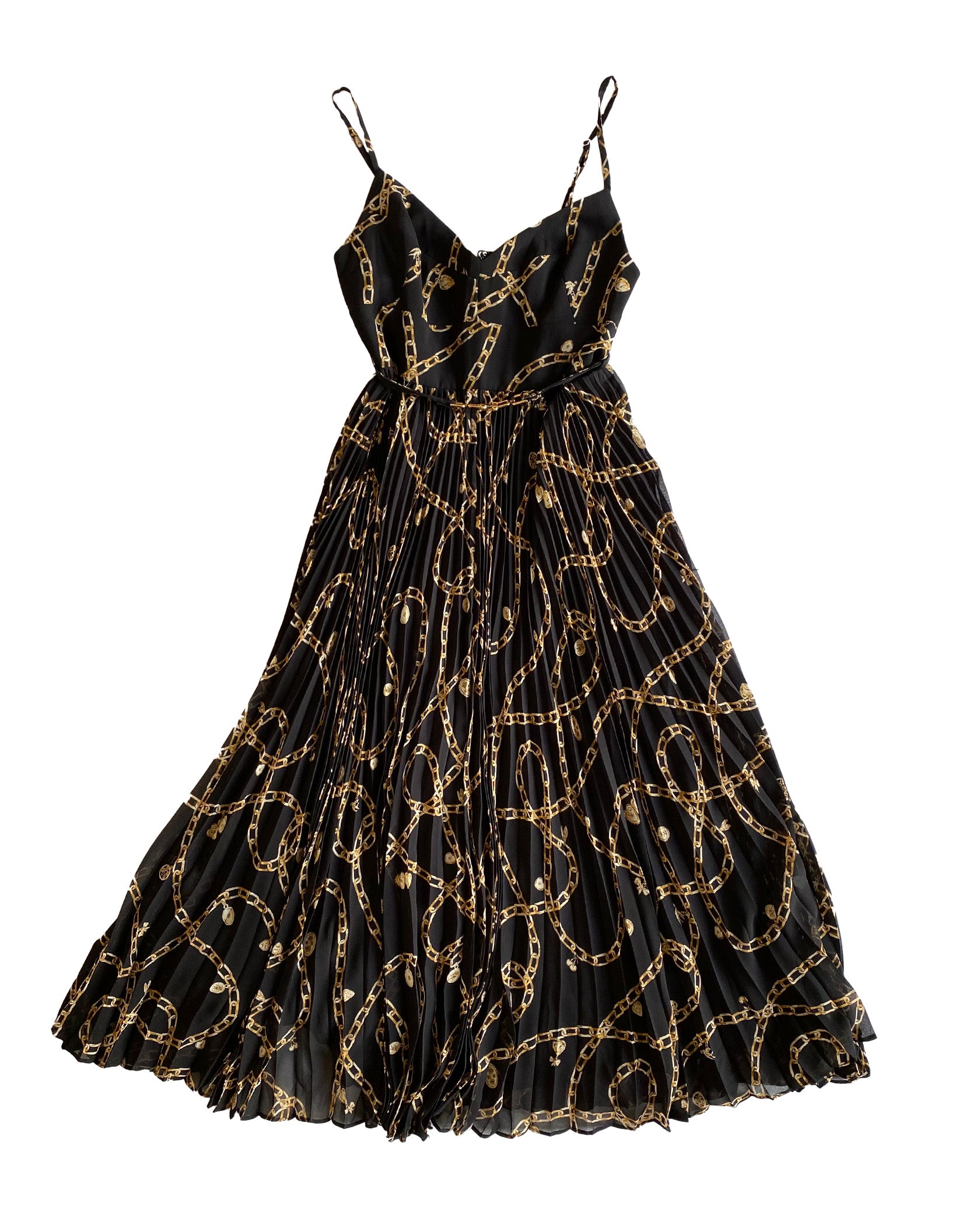 ZIMMERMANN | SUNRAY PLEATED PICNIC DRESS