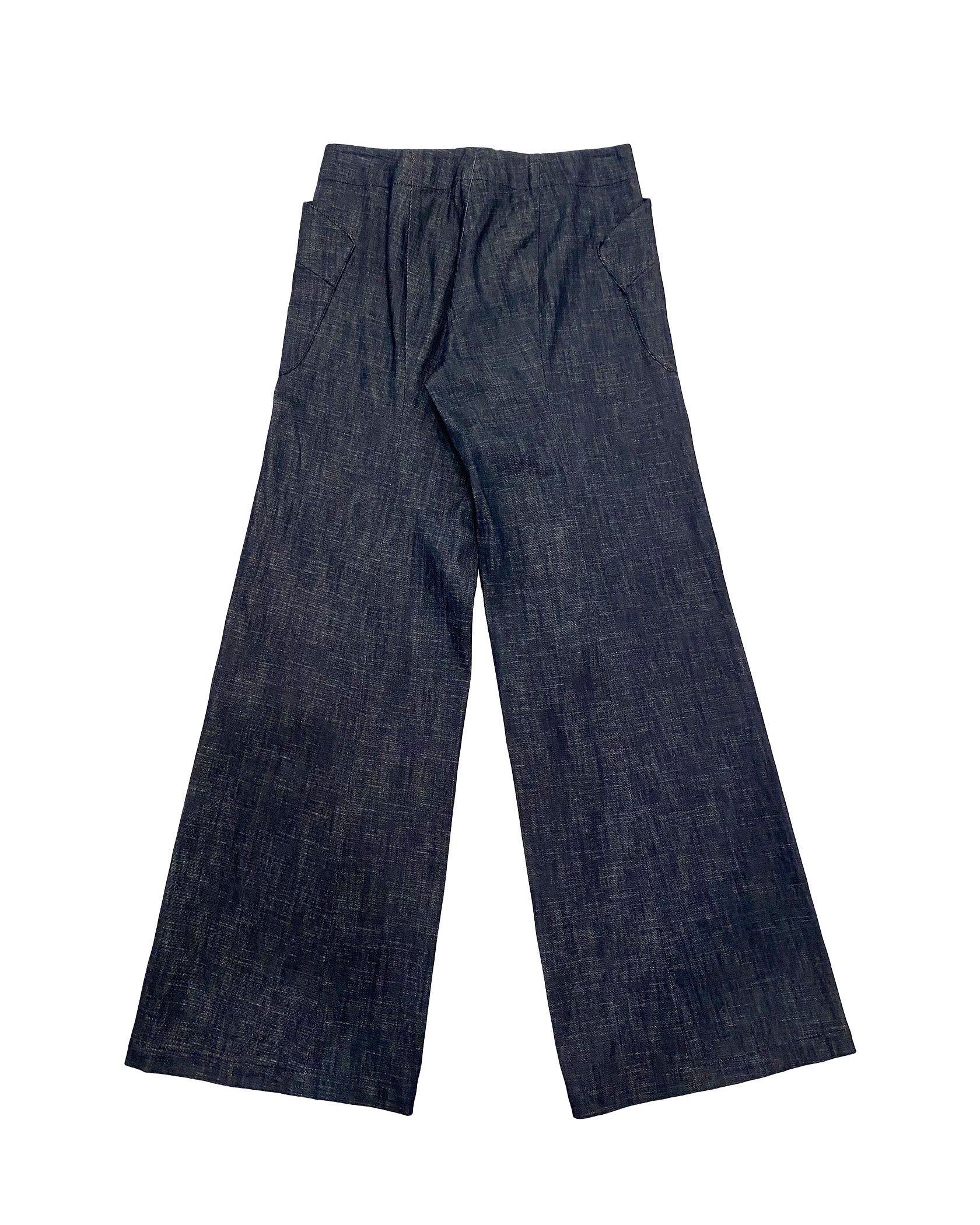 ZERO + MARIA CORNEJO | WIDE LEG EDA DENIM PANT
