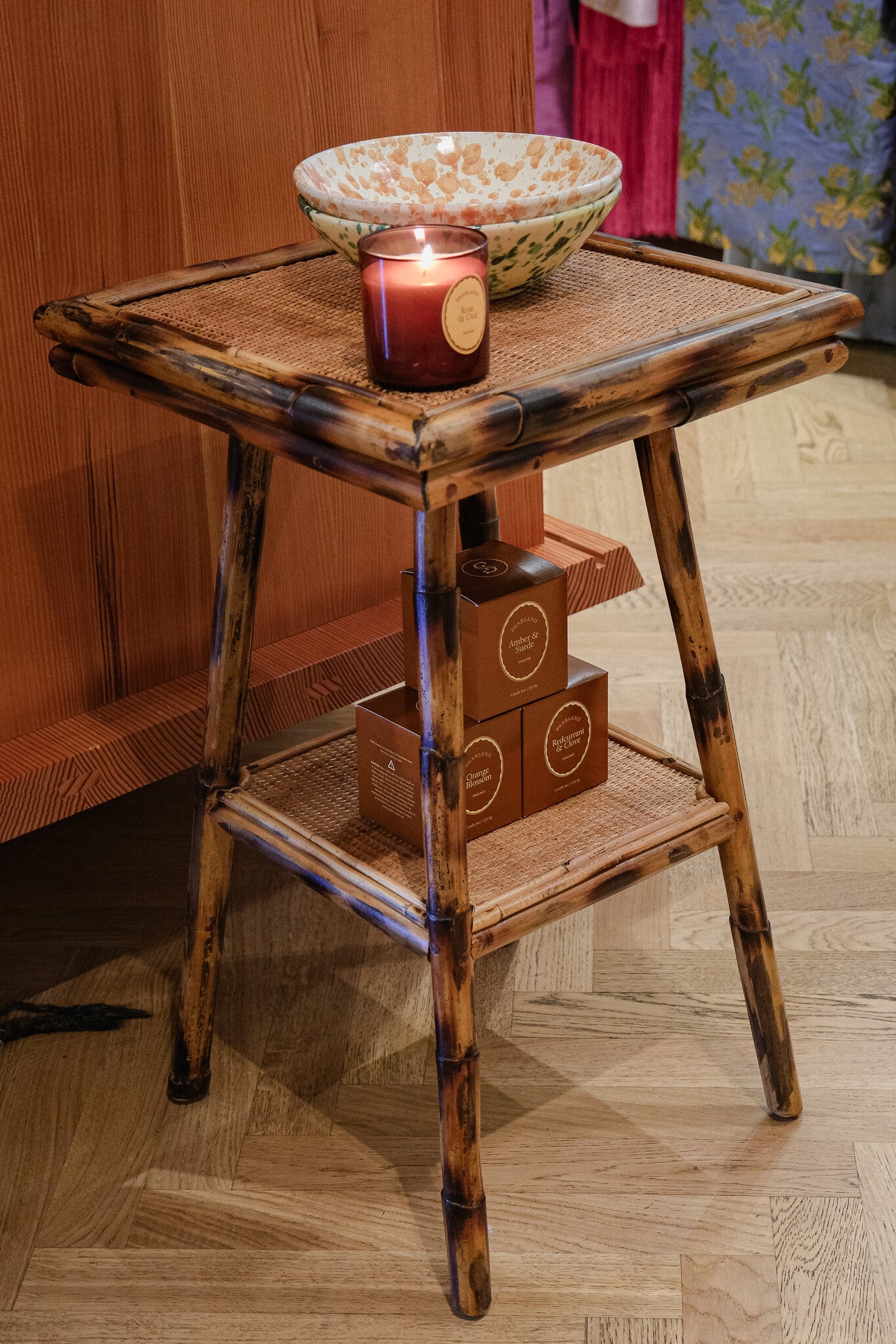 BAMBOO SIDE TABLE