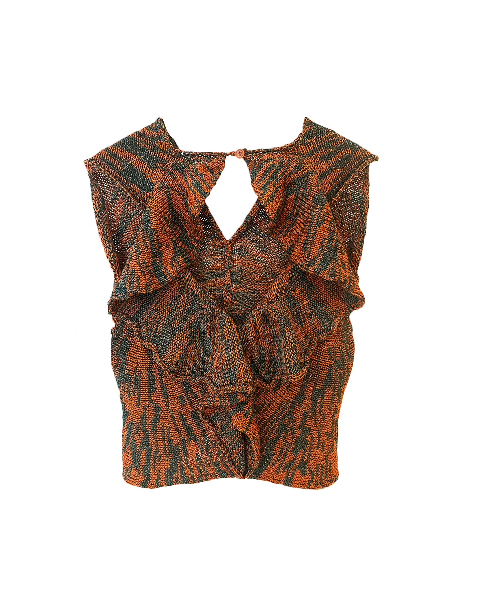 DRIES VAN NOTEN | SLEEVELESS KNIT TOPPER