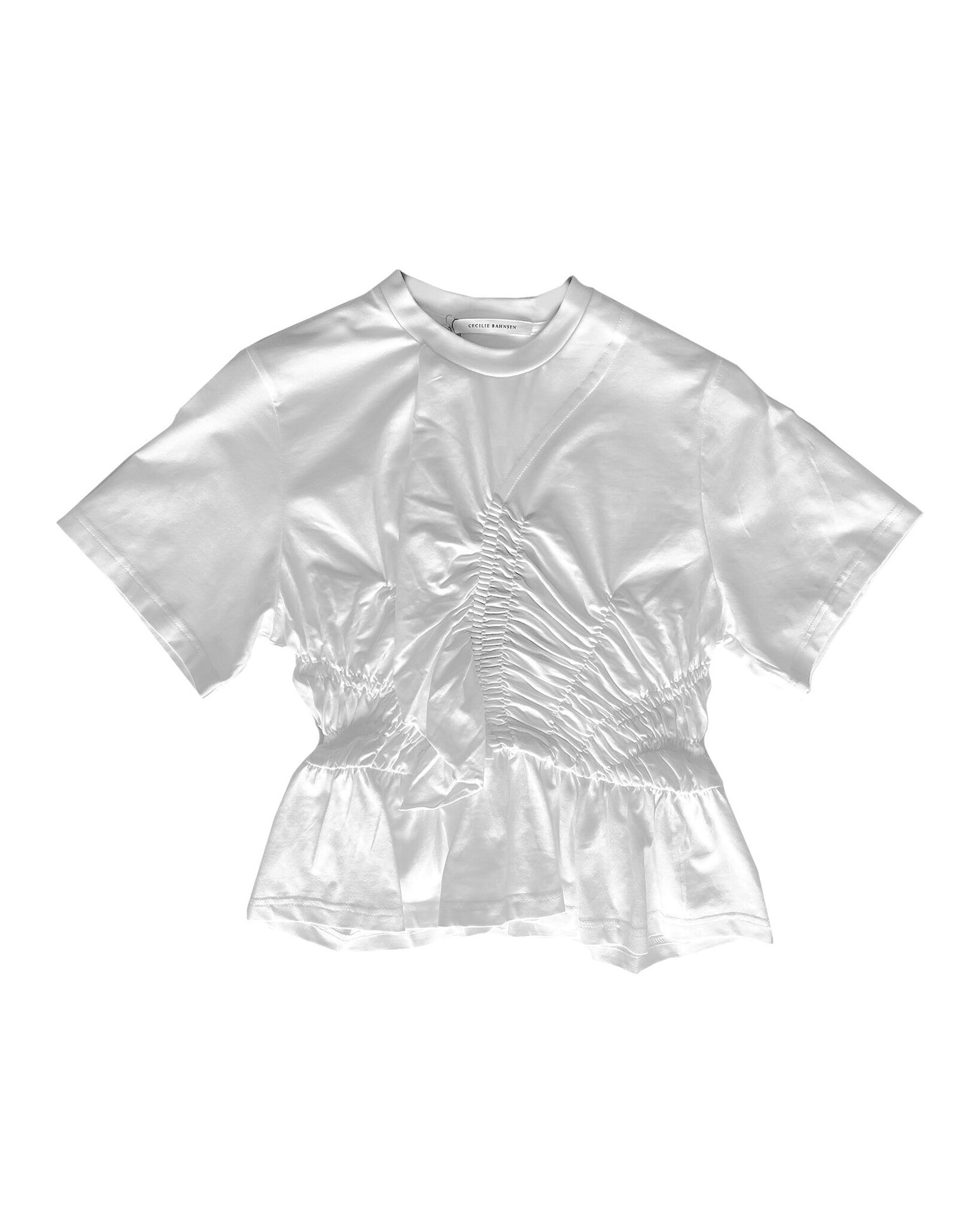 JERSEY RUCHED TSHIRT