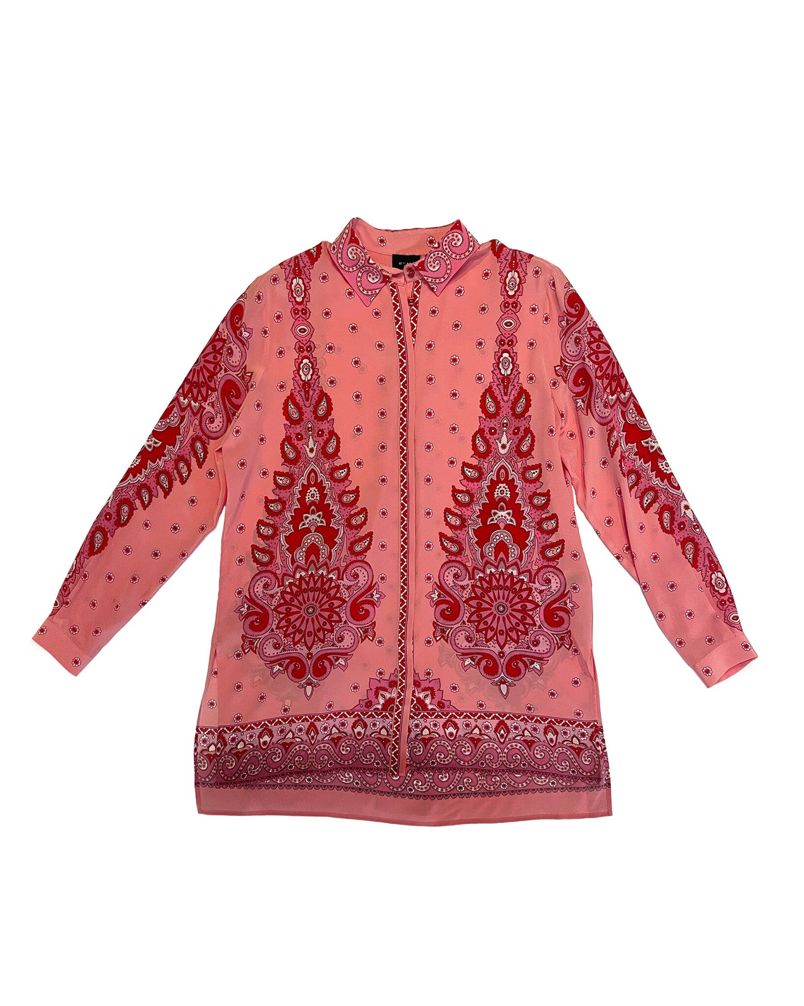 ETRO | LONG SLEEVE PRINTED BUTTON DOWN BLOUSE