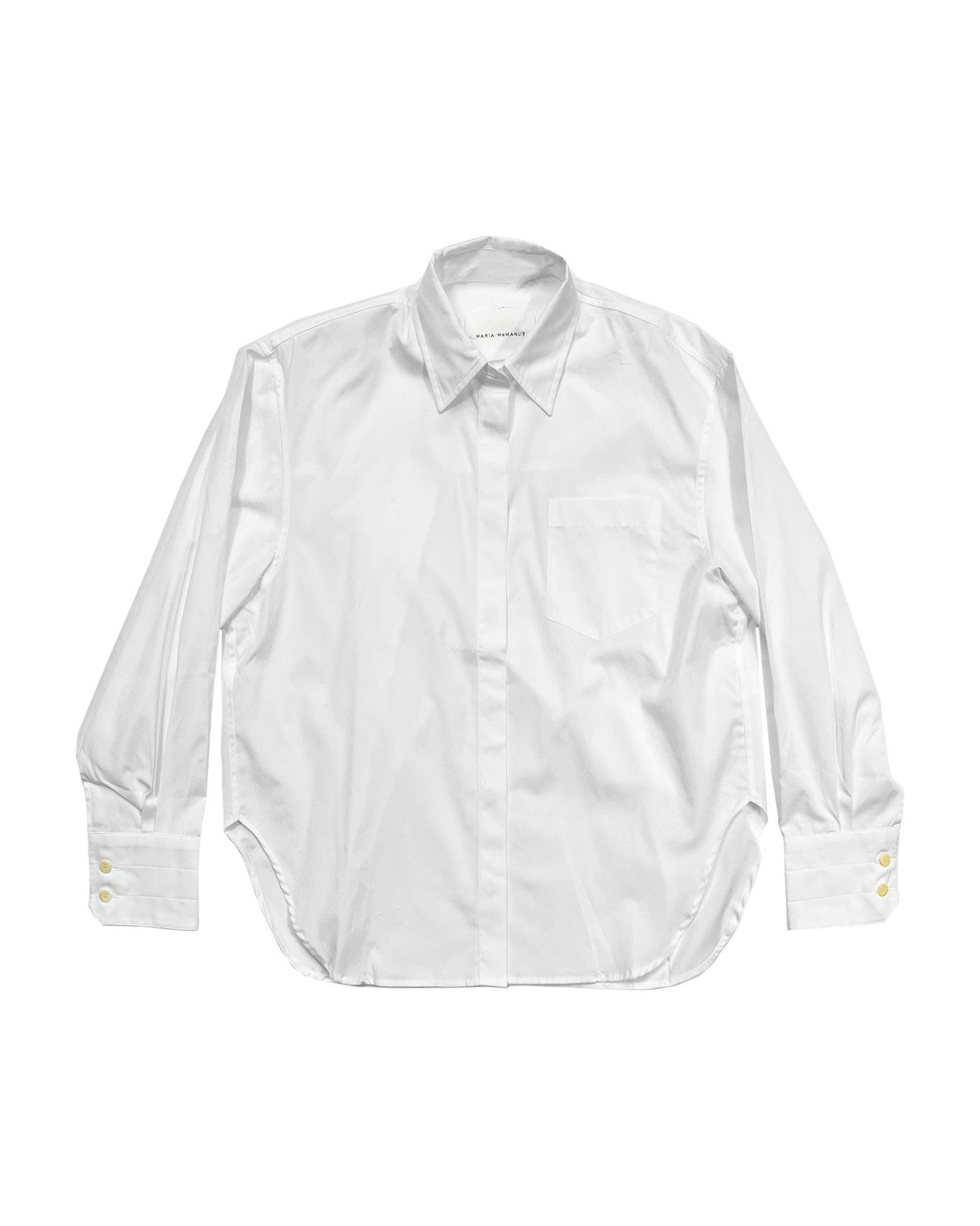 COVERED PLACKET SHIRT