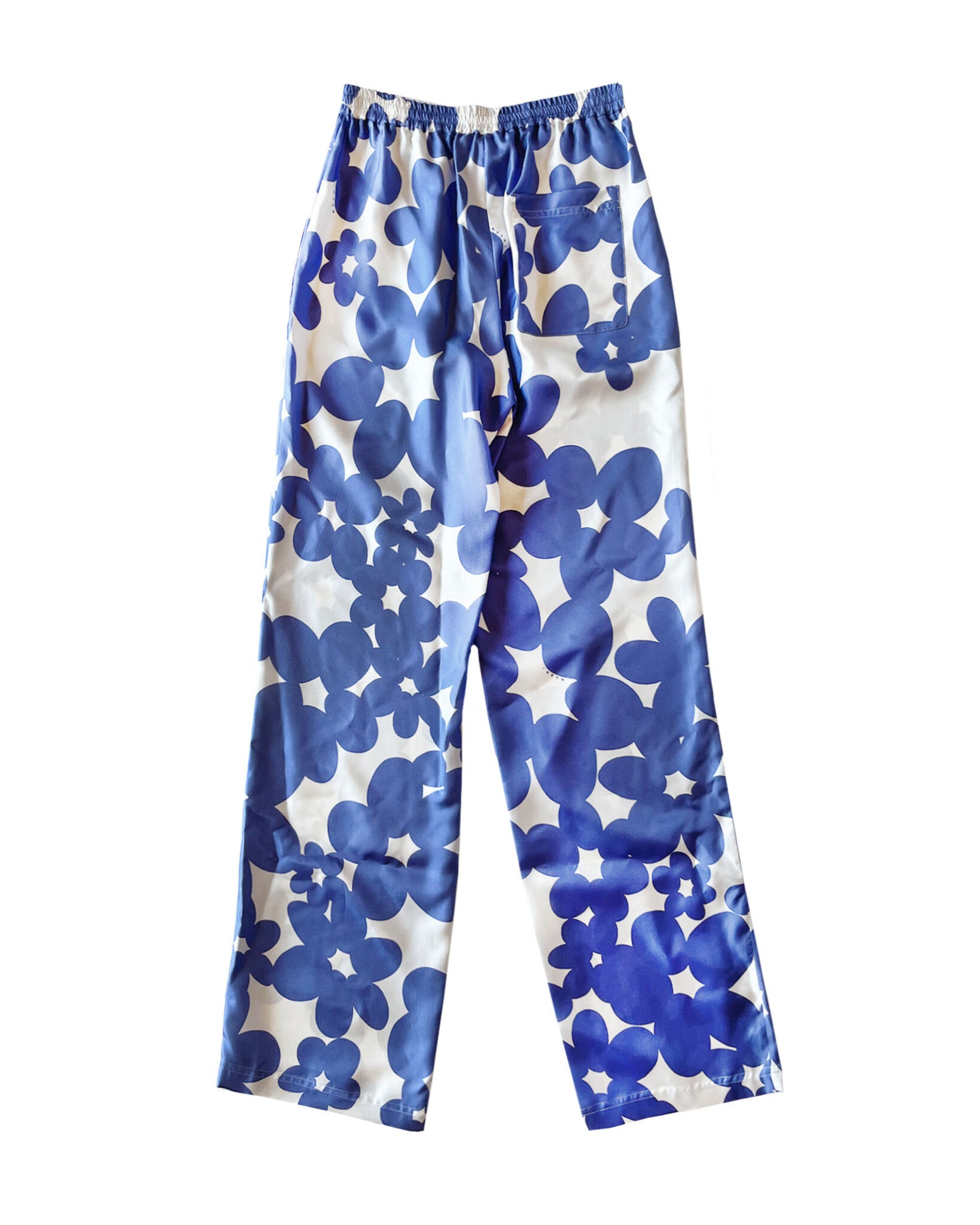 MARNI DRAWSTRING SILK FLORAL PANT