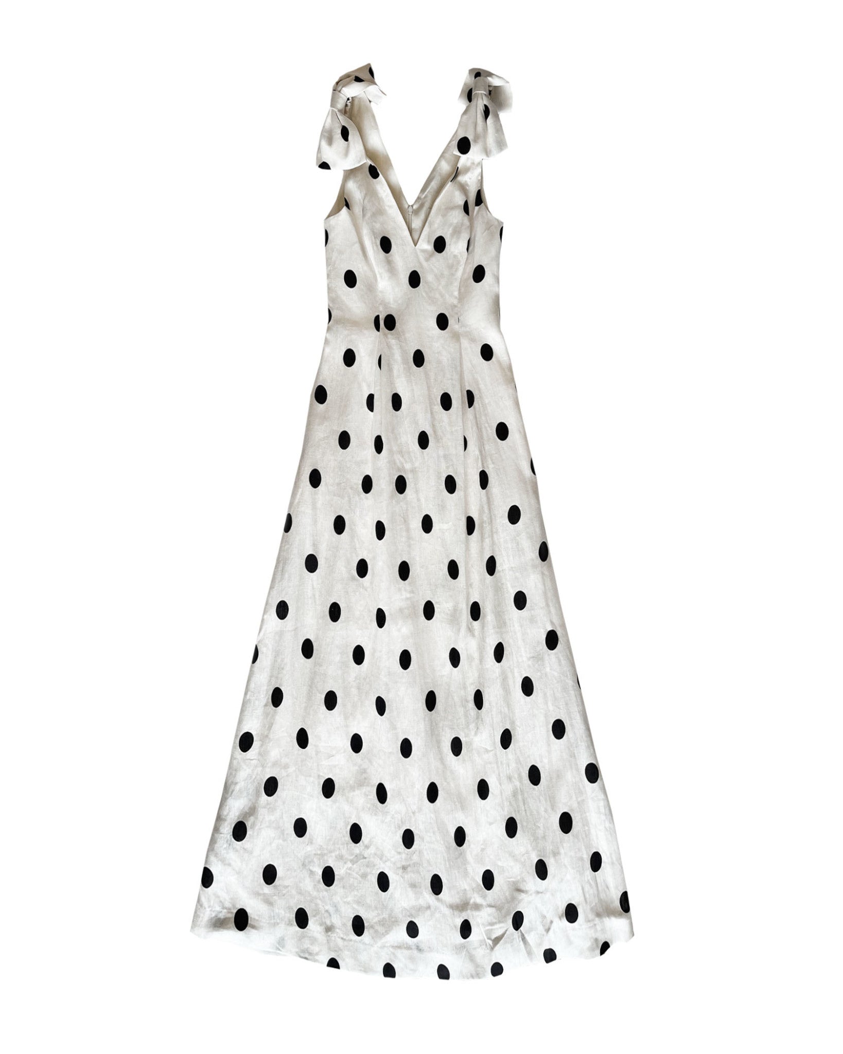 CRUSH POLKA DOT MIDI DRESS