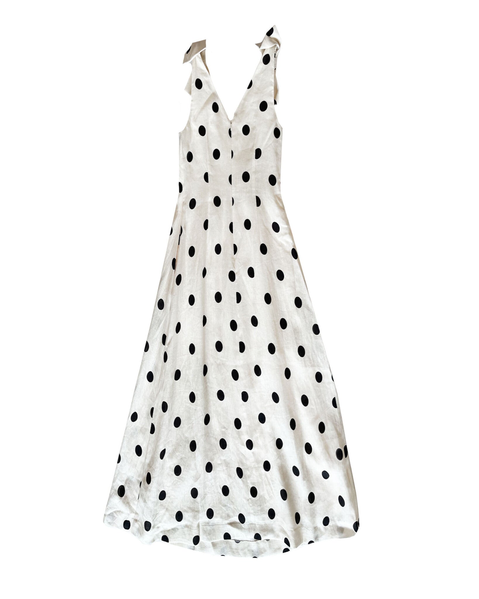 CRUSH POLKA DOT MIDI DRESS