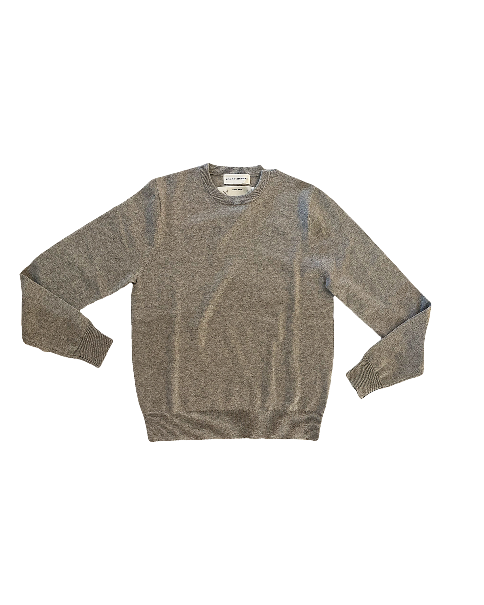 EXTREME CASHMERE | LONG SLEEVE CREWNECK CLASSIC KNIT