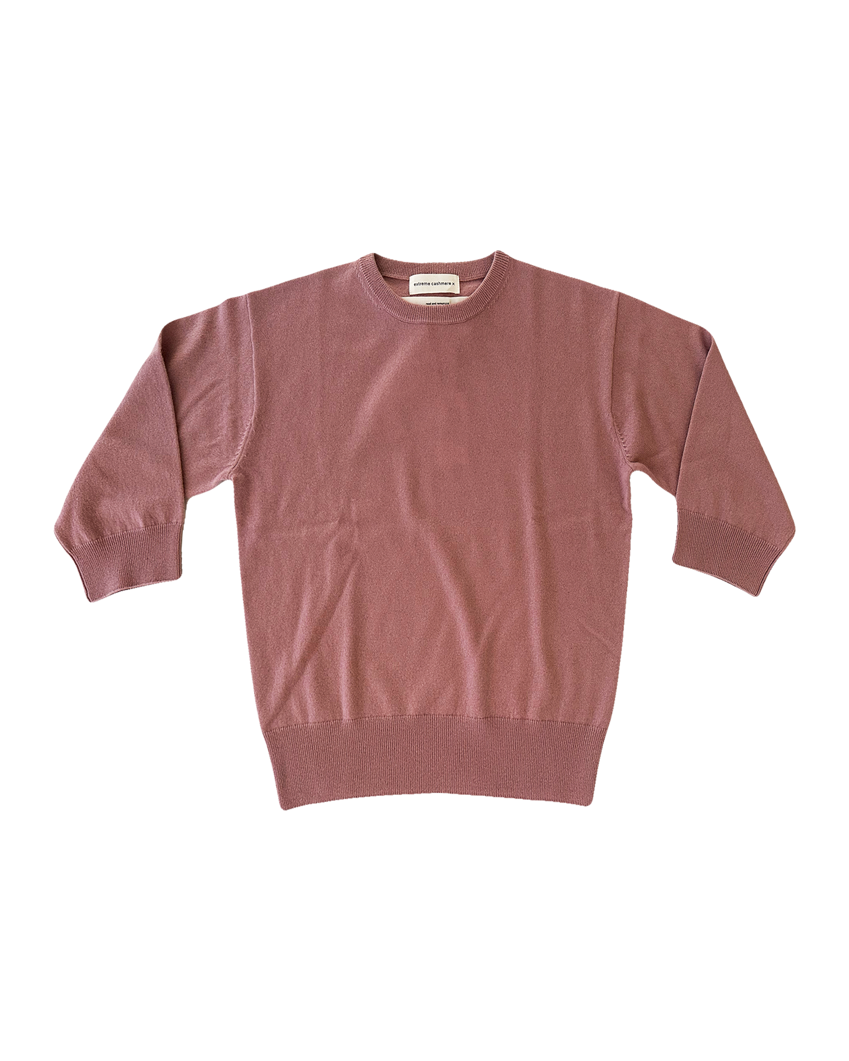 EXTREME CASHMERE | LONG SLEEVE JEWEL CREWNECK KNIT
