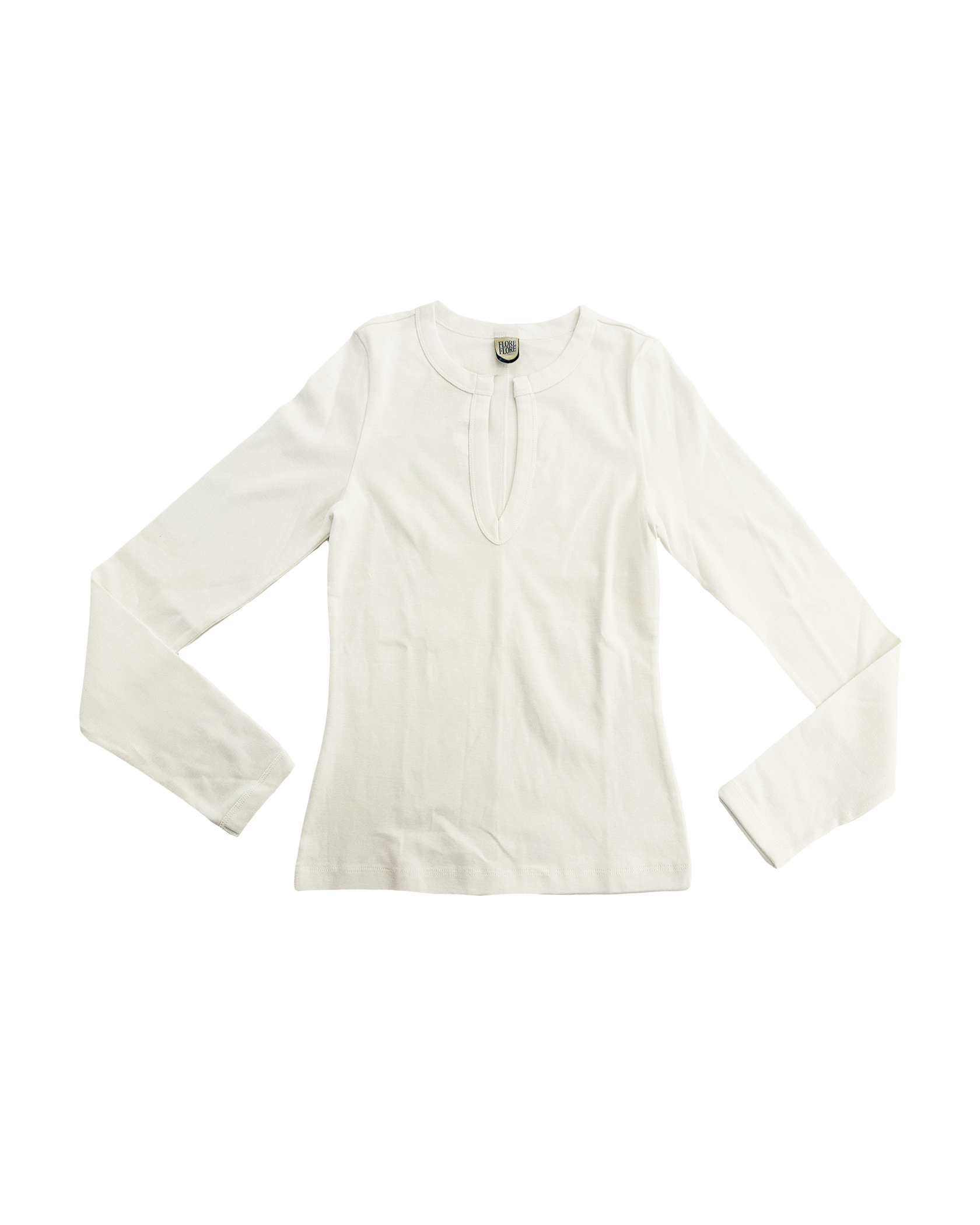 FLORE FLORE | LONG SLEEVE V-NECK IMAN TEE
