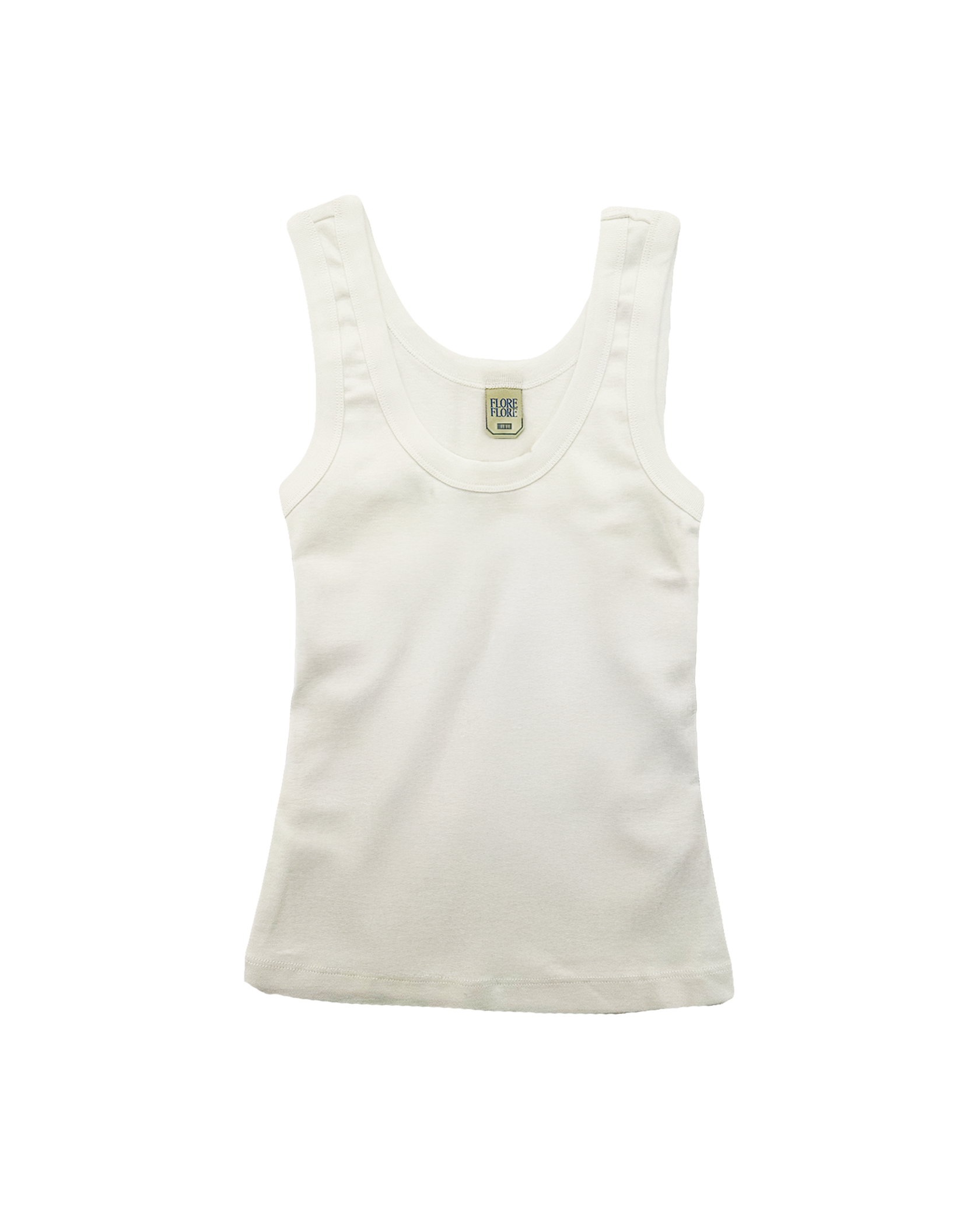FLORE FLORE | SLEEVELESS SCOOP NECK HILLIE TANK