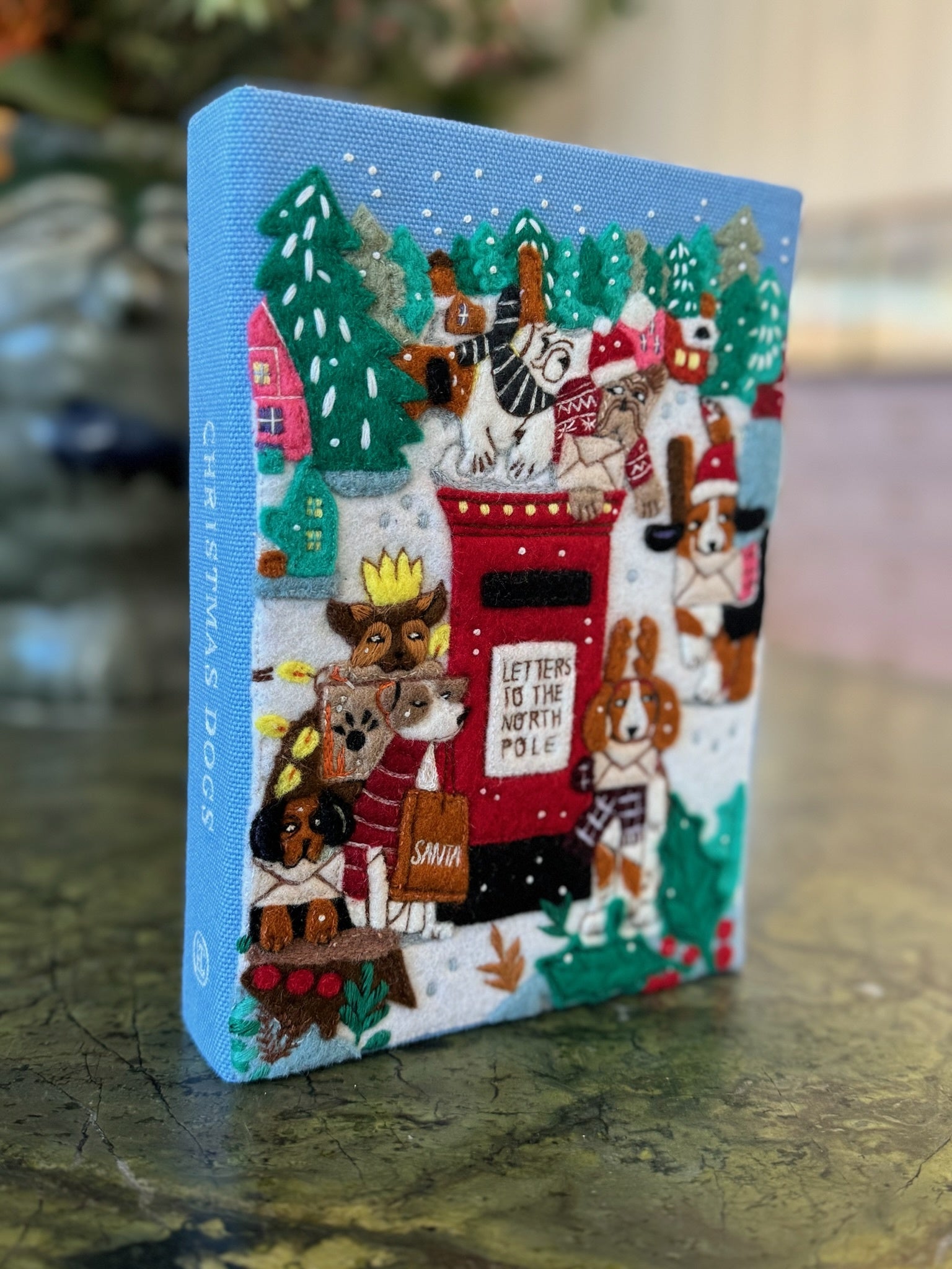 NORTH POLE LETTERS BOOK CLUTCH