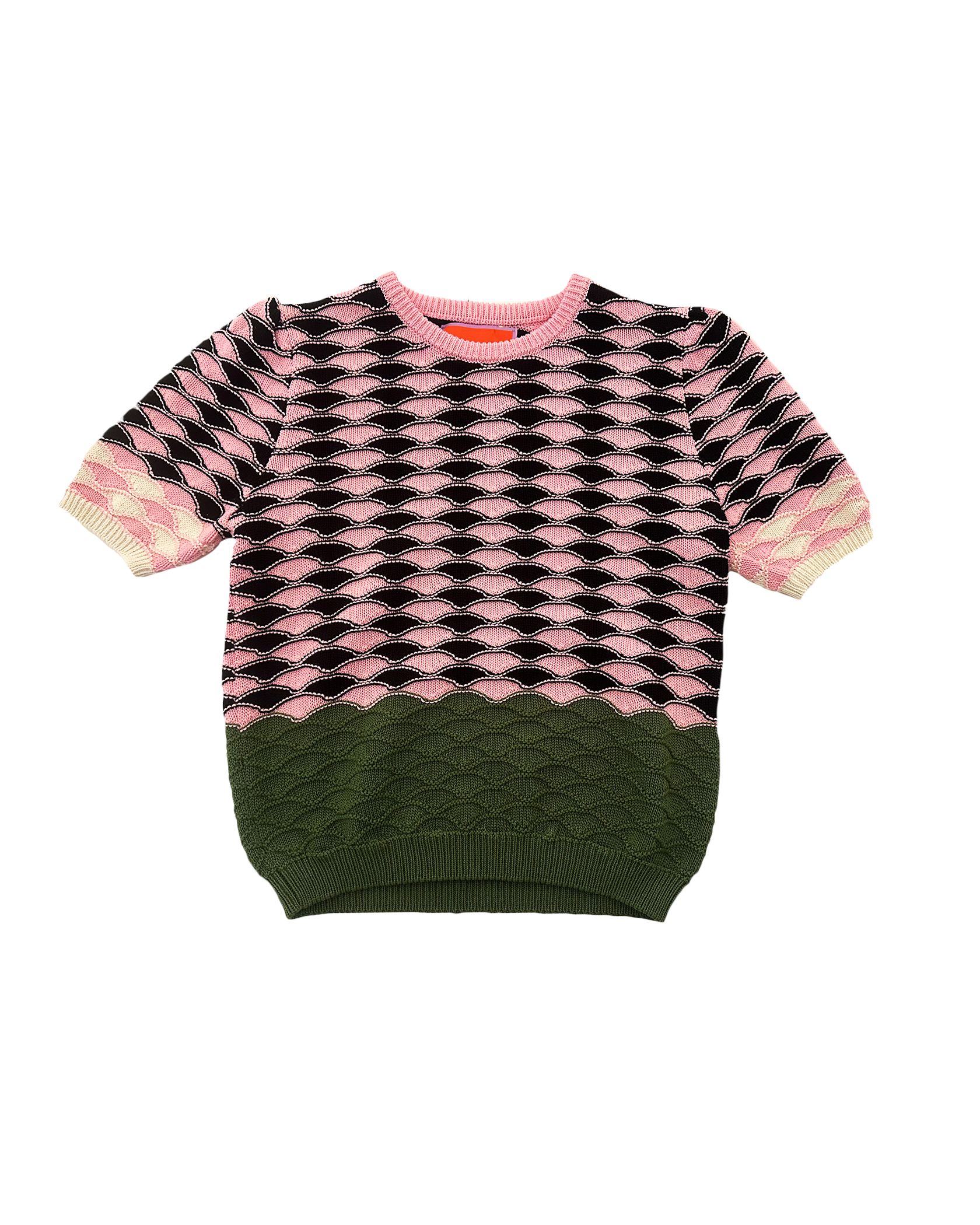 LA DOUBLE J | SHORT SLEEVE CROCHET TOP