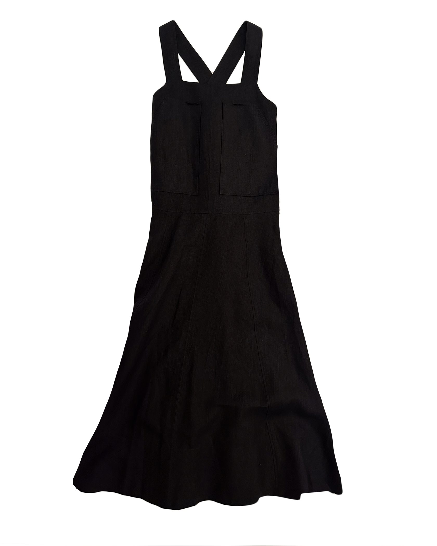 LEE MATTHEWS | SLEEVELESS APRON DRESS