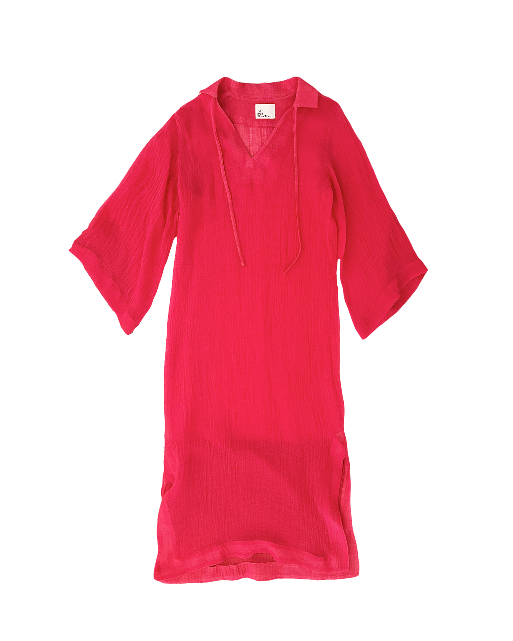 LISA MARIE FERNANDEZ | LONG SLEEVE TUNIC CAFTAN