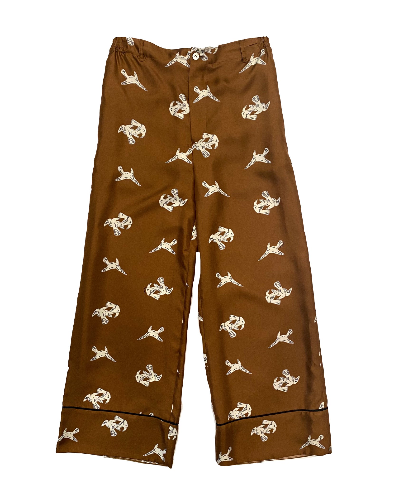 MARNI | SILK PRINTED TROUSER