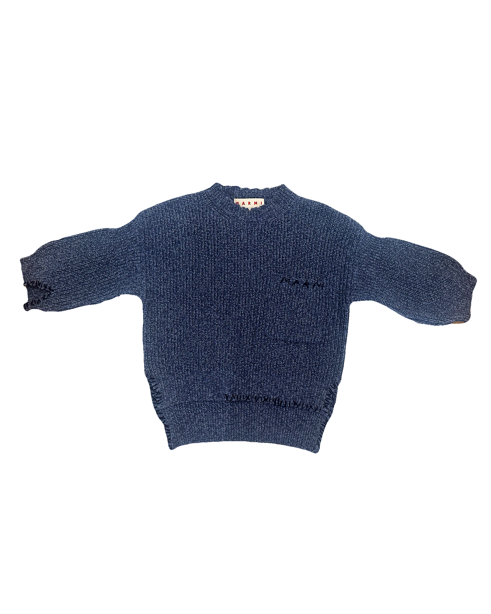 MARNI | SHORT SLEEVE KNIT CREWNECK TOP