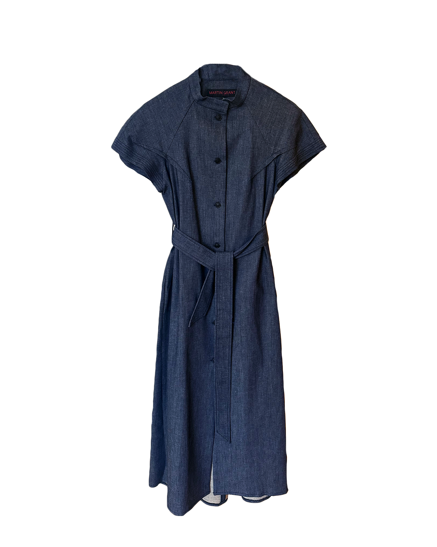 MARTIN GRANT | CAP SLEEVE SHIRTDRESS