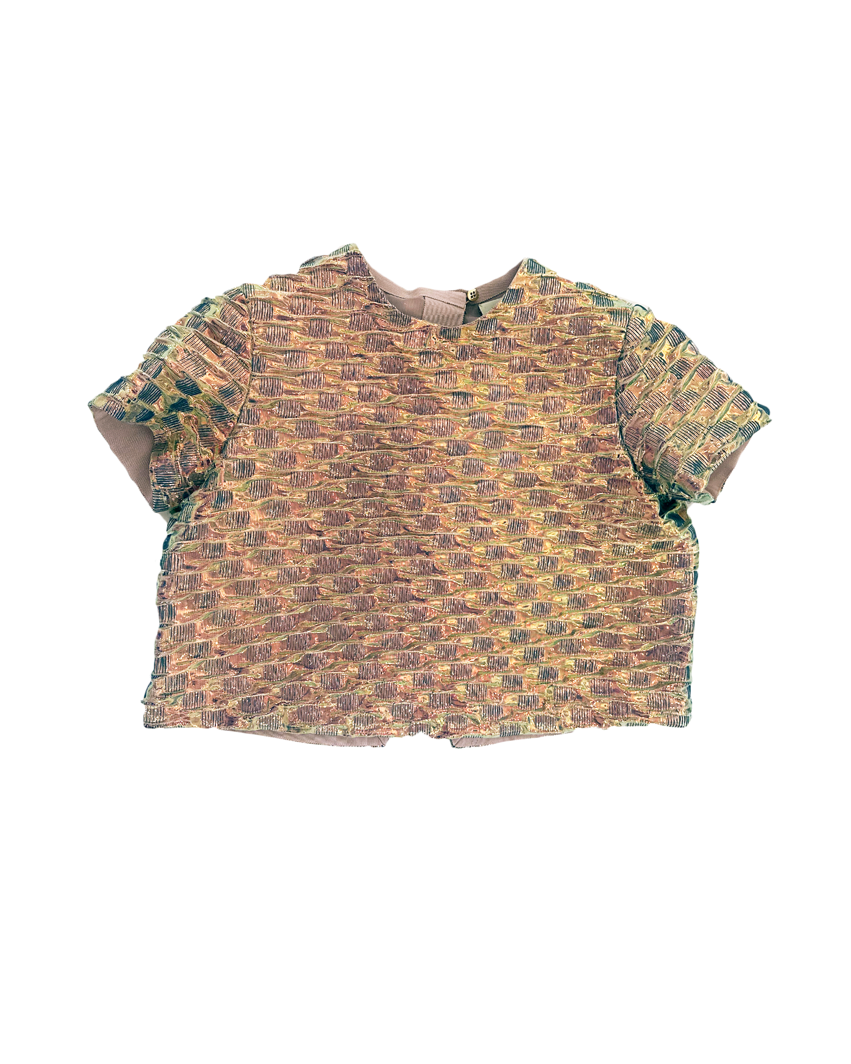 MAISON RAIBH KAYROUZ | SHORT SLEEVE MERMAID TOP